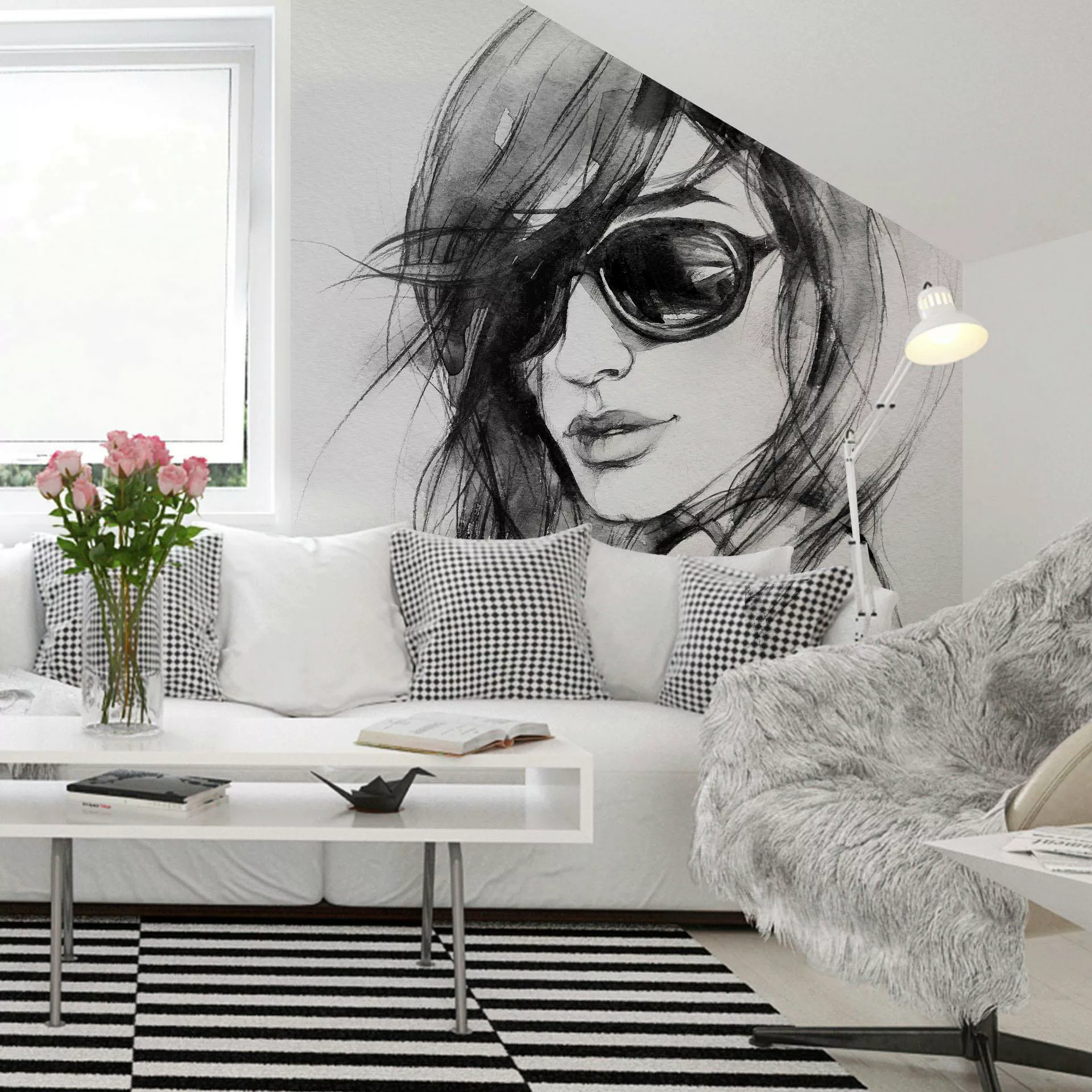 Wall-Art Vliestapete »I wear my sunglasses«, made in Berlin günstig online kaufen