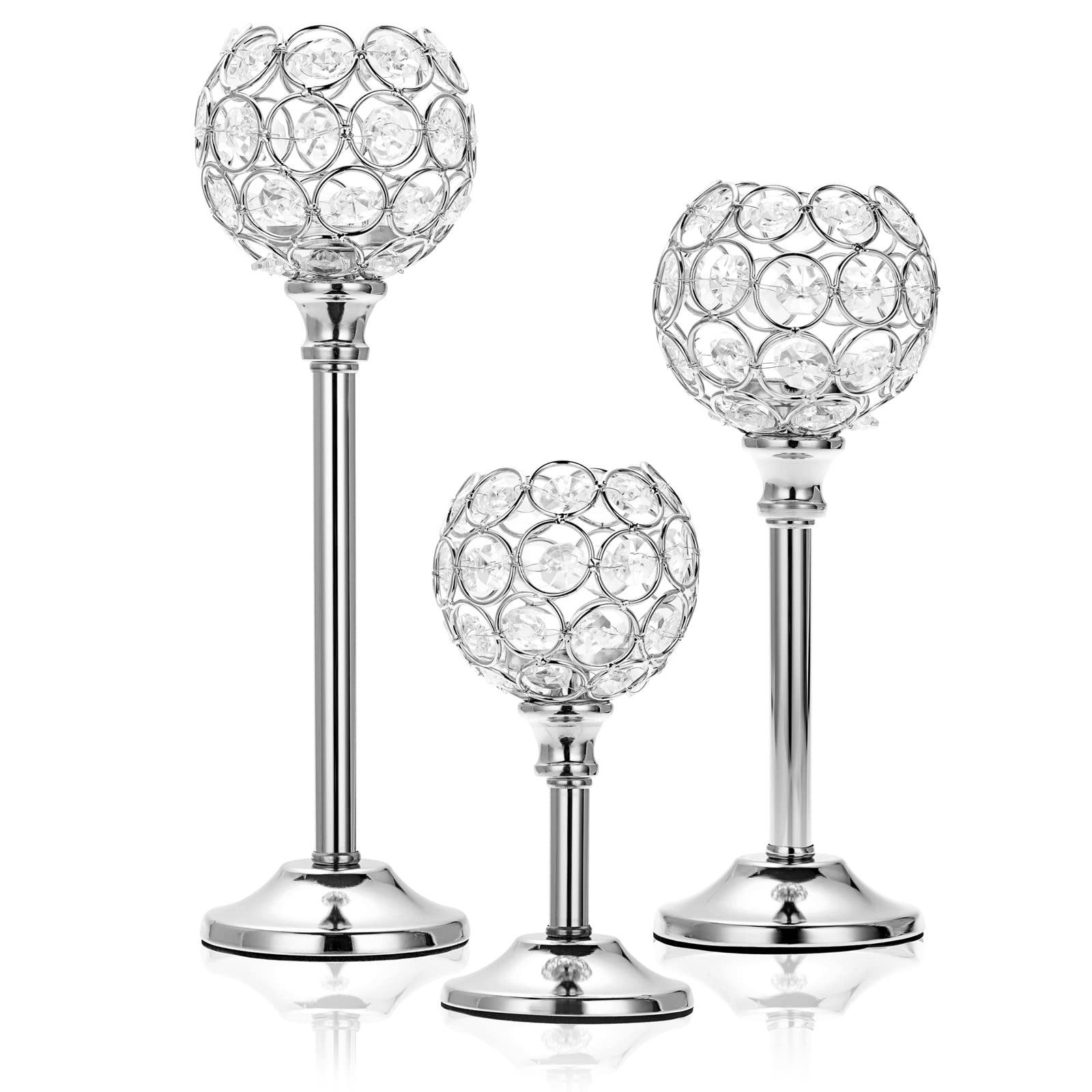 Coonoor Kerzenständer 3er-Set Kerzenhalter, vintage, Teelichthalter günstig online kaufen