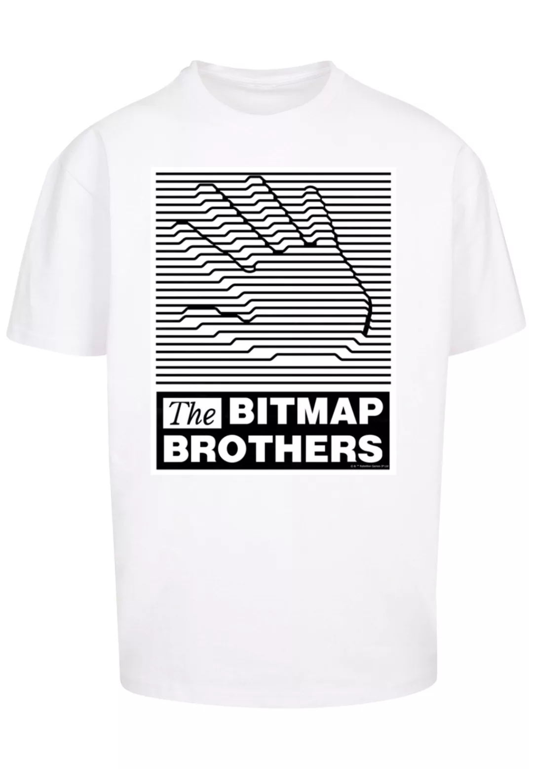 F4NT4STIC T-Shirt "Bitmap Bros Retro Gaming SEVENSQUARED", Print günstig online kaufen