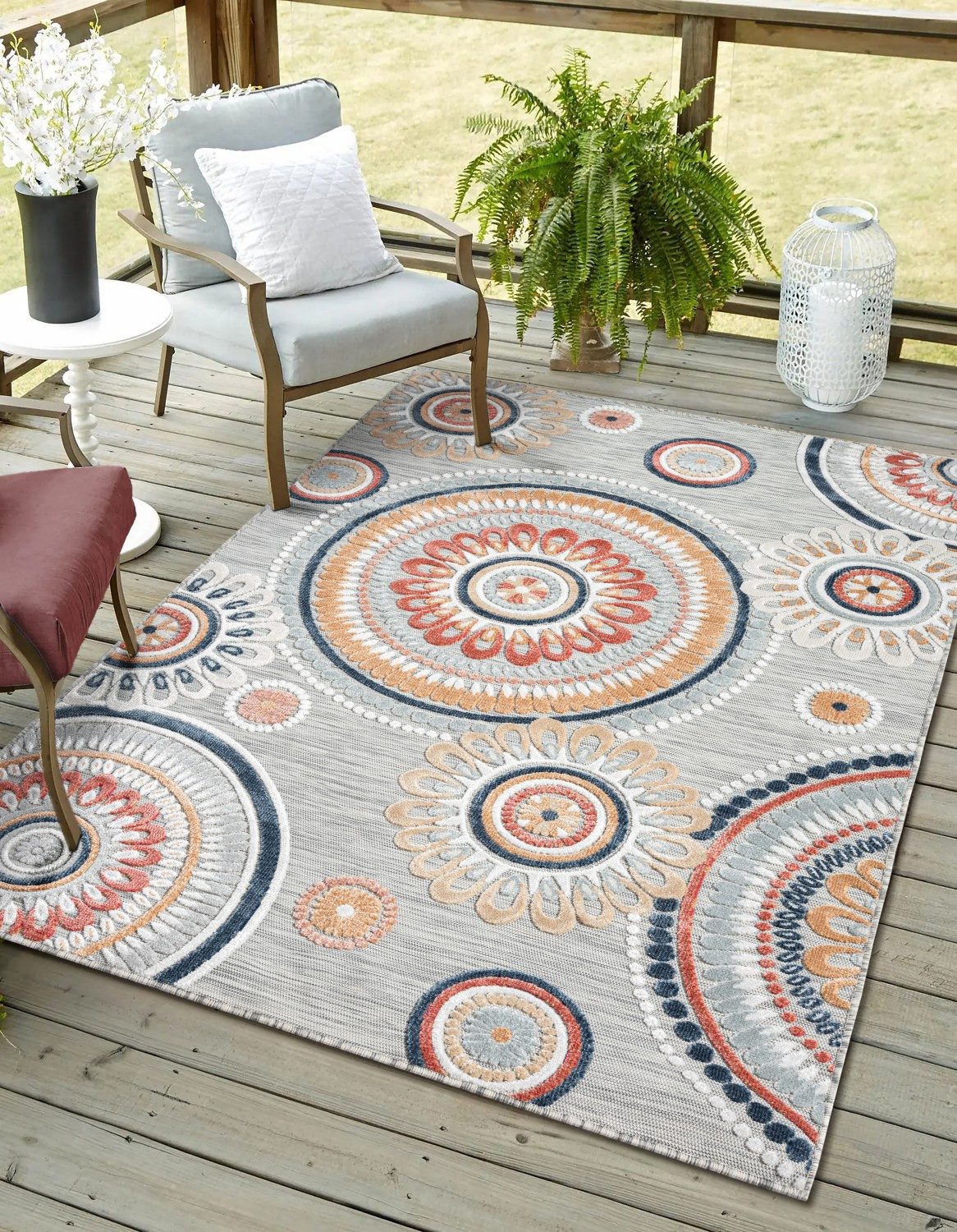 Myflair Möbel & Accessoires Teppich »Loop, LAGERRÄUMUNG!«, rechteckig, 8 mm günstig online kaufen