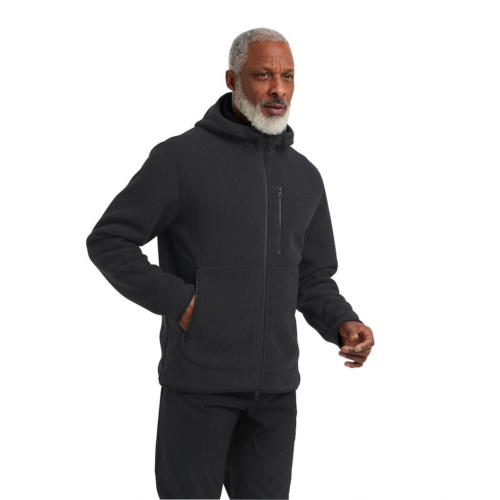 Jack Wolfskin Fleecejacke "LAKE RIDGE HOODED JKT M", Winddicht, atmungsakti günstig online kaufen