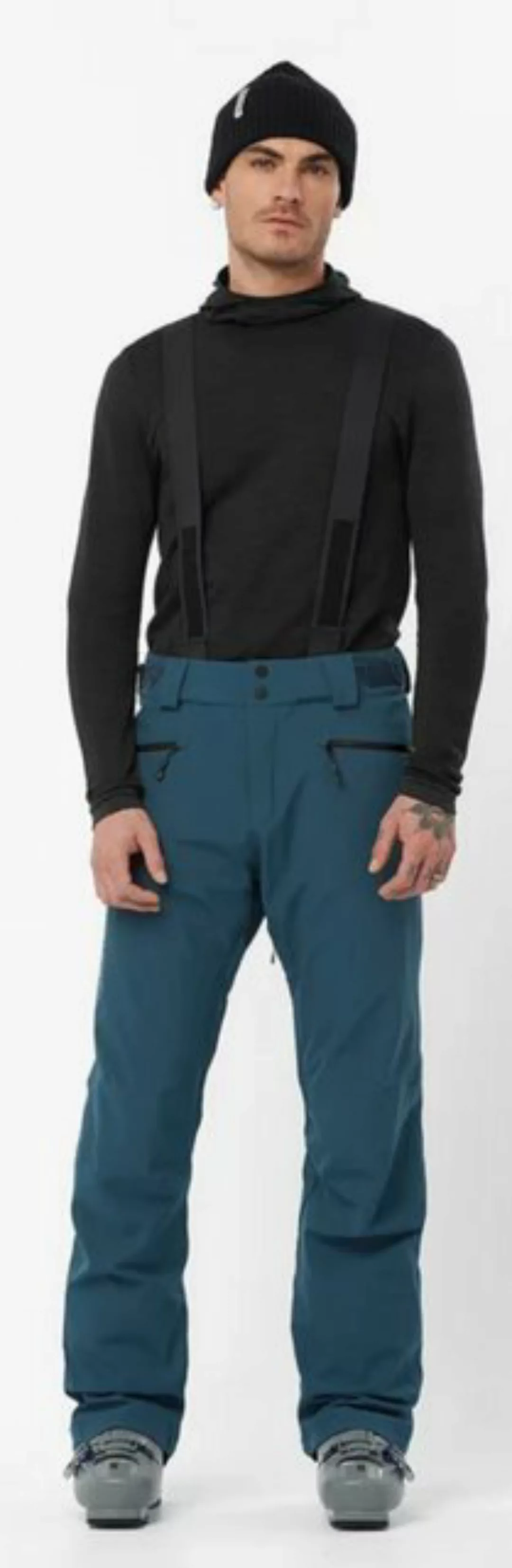 Salomon Latzhose EDGE PANT M Midnight Navy günstig online kaufen