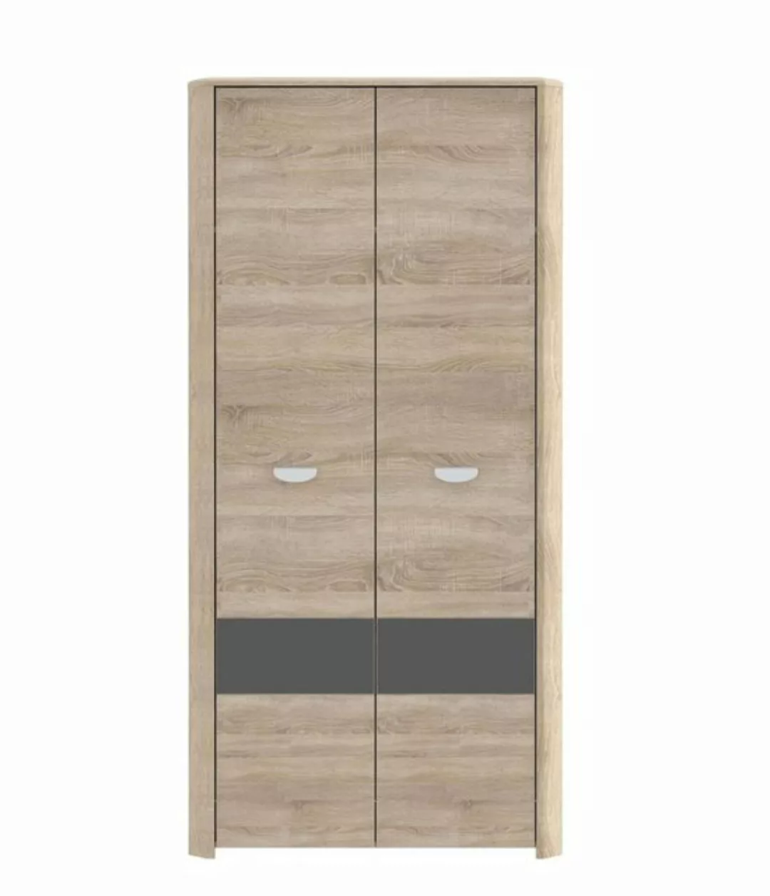 Stylefy Drehtürenschrank Yonas (Kleiderschrank, Schrank) 2-türig, mit Kleid günstig online kaufen