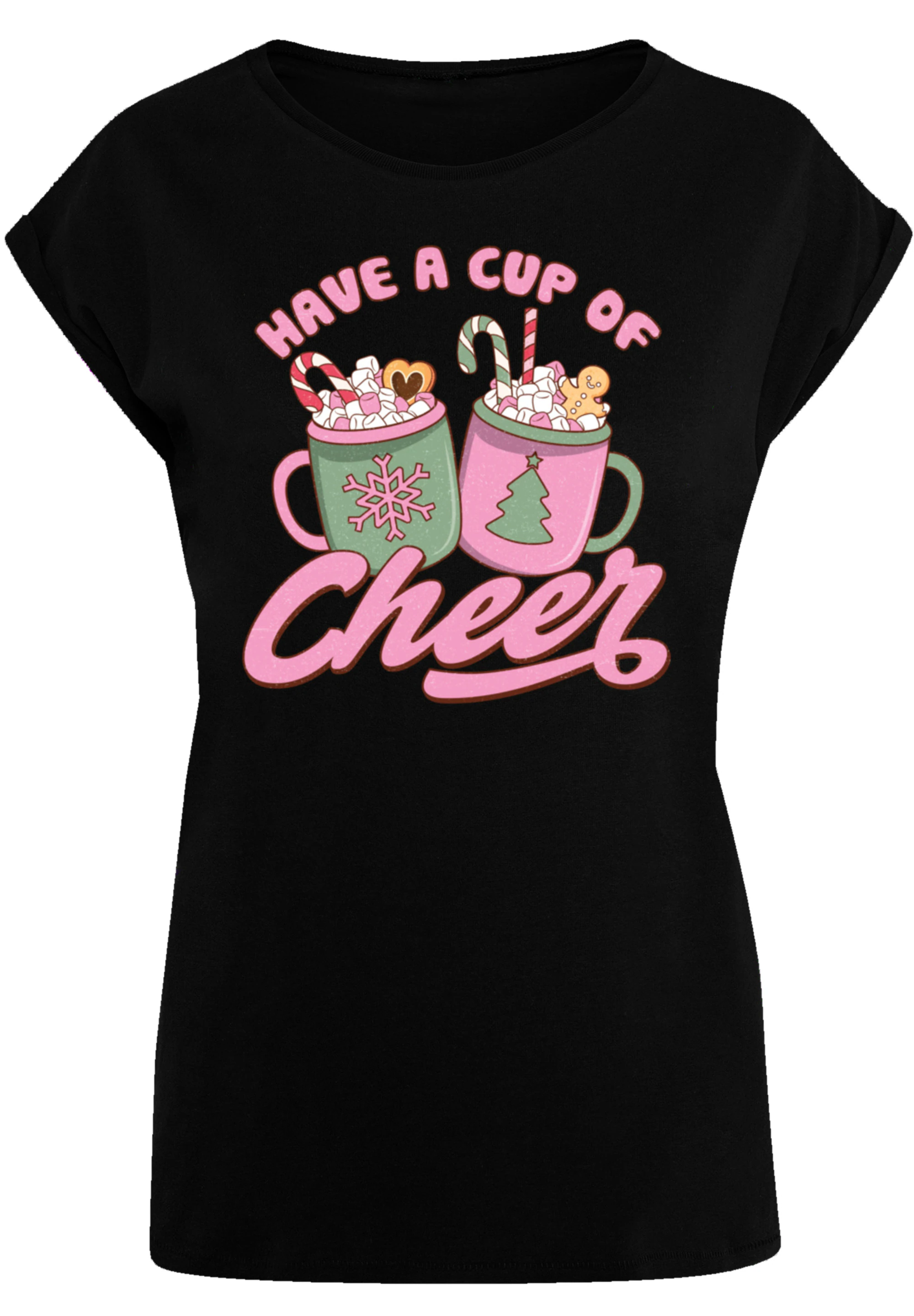 F4NT4STIC T-Shirt "Have a Cup of Cheer Weihnachten", Premium Qualität, Weih günstig online kaufen