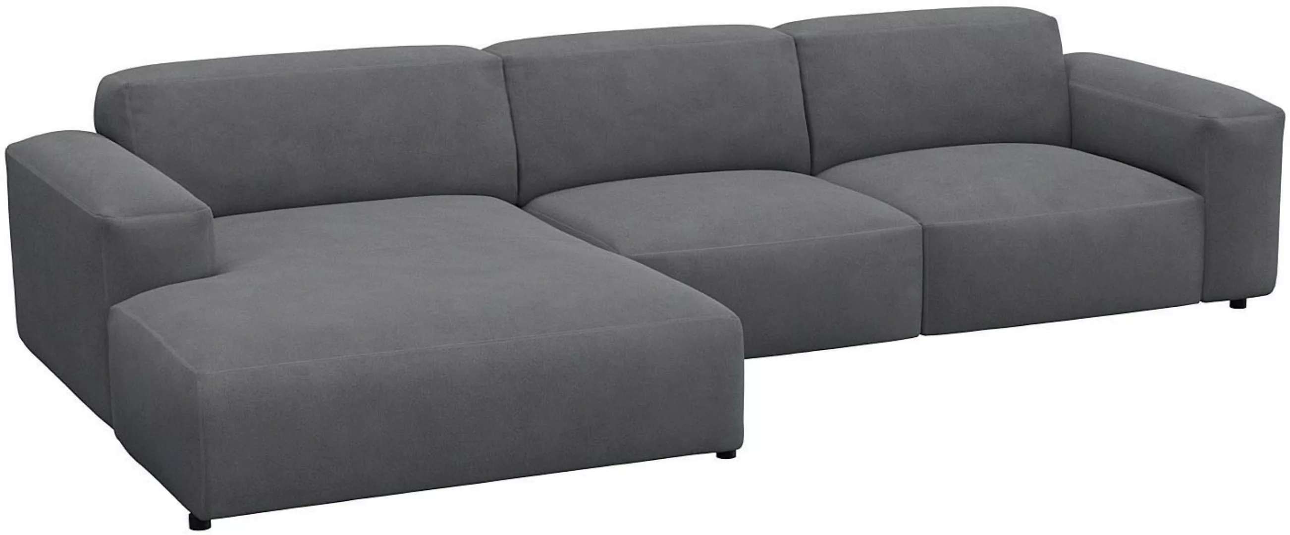 FLEXLUX Ecksofa "Lucera bequem und komfortabel durch hochwertigen Sitzaufba günstig online kaufen