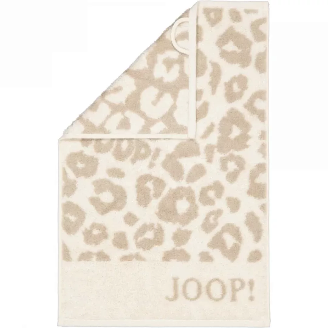 JOOP! Handtücher Leo Allover 1707 - Farbe: creme - 36 - Gästetuch 30x50 cm günstig online kaufen