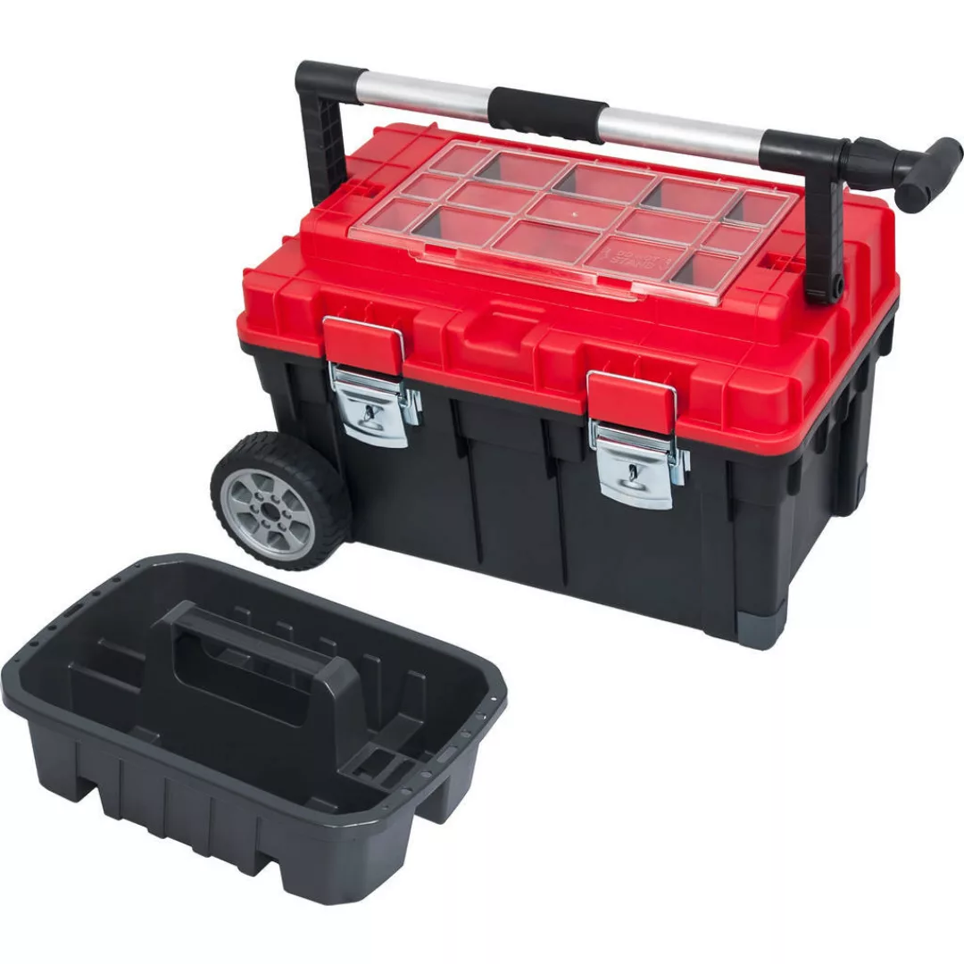 Werkzeugbox schwarz B/H/L: ca. 40x35,5x71 cm günstig online kaufen