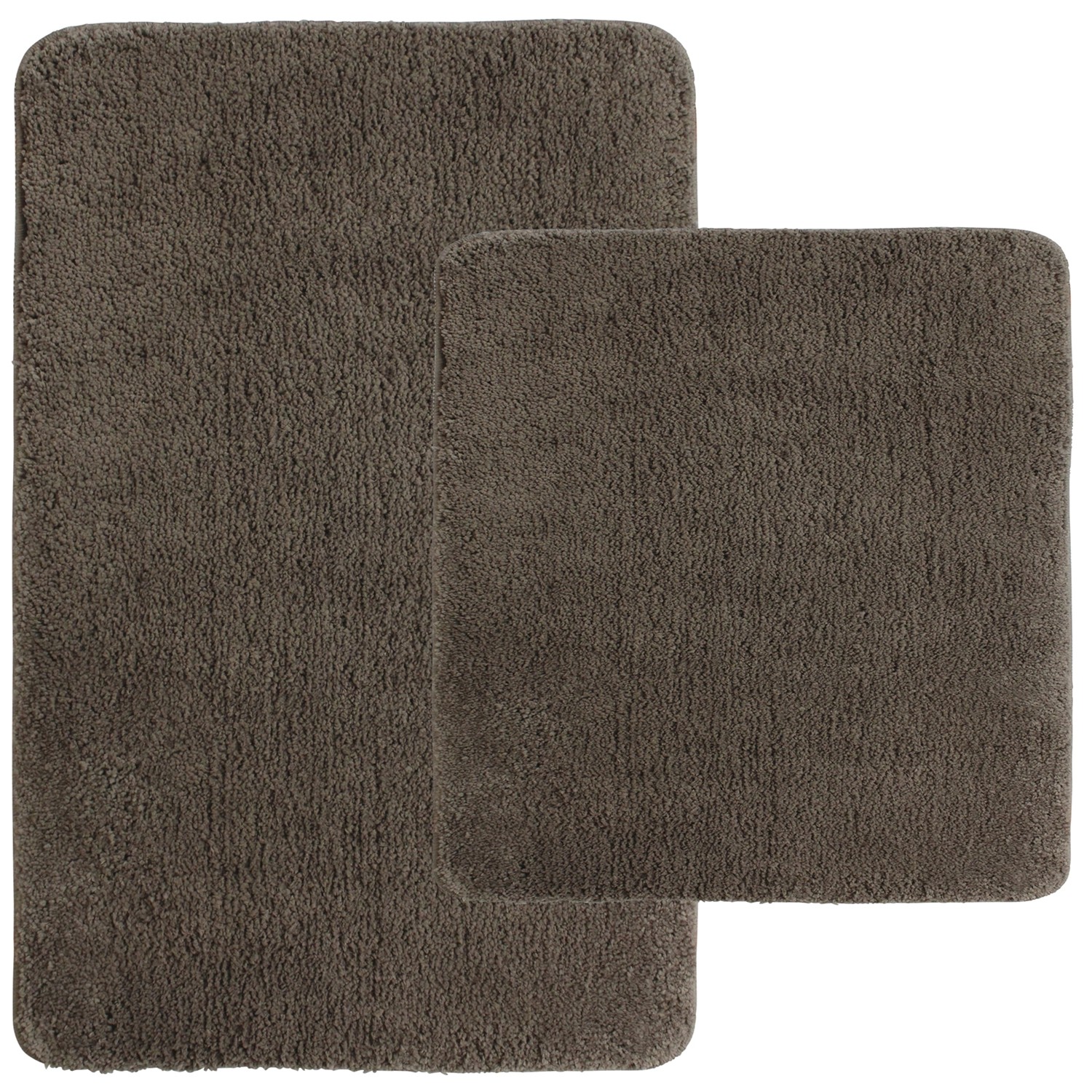 NYVI Badematten Set Lasalle 2-teilig 45 x 50 cm und 50 x 80 cm Taupe günstig online kaufen