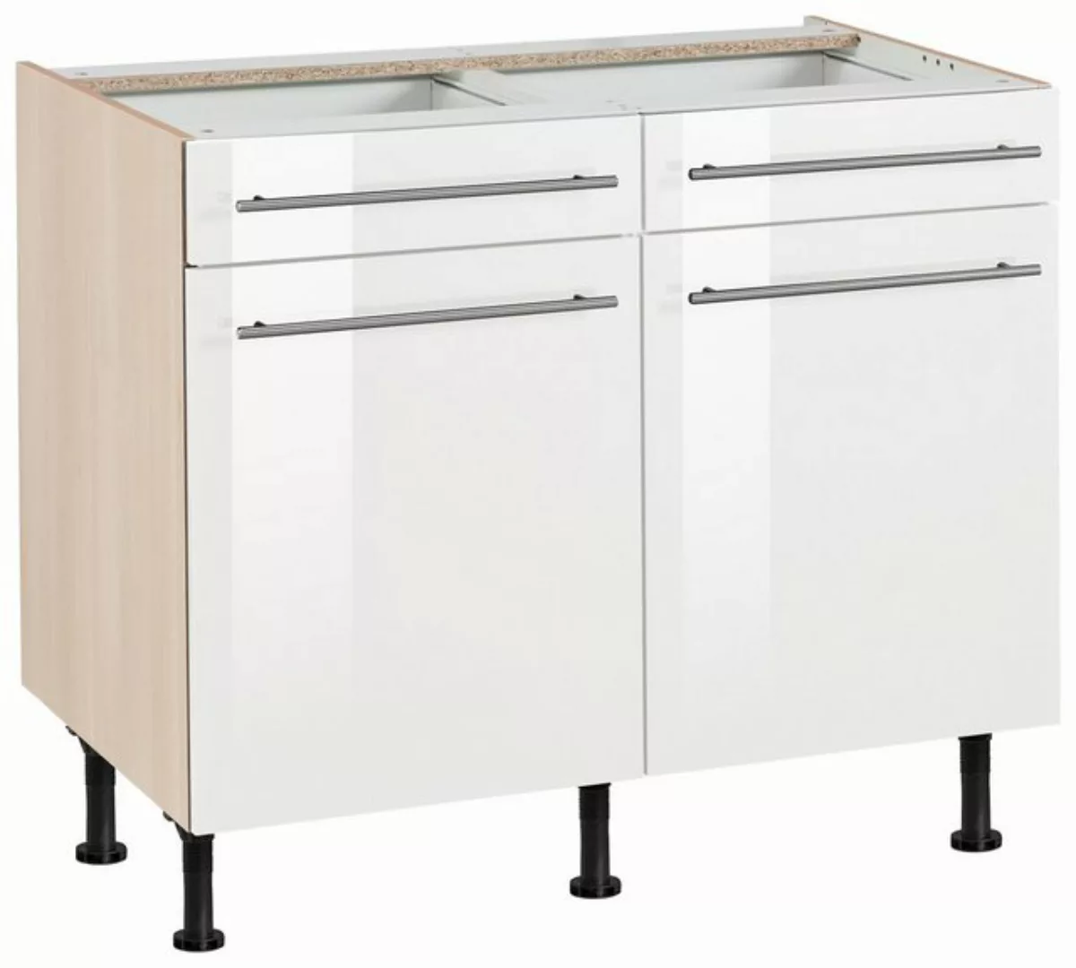 OPTIFIT Unterschrank "Bern", 100 cm breit, mit 2 Türen, 2 Schubkästen, höhe günstig online kaufen