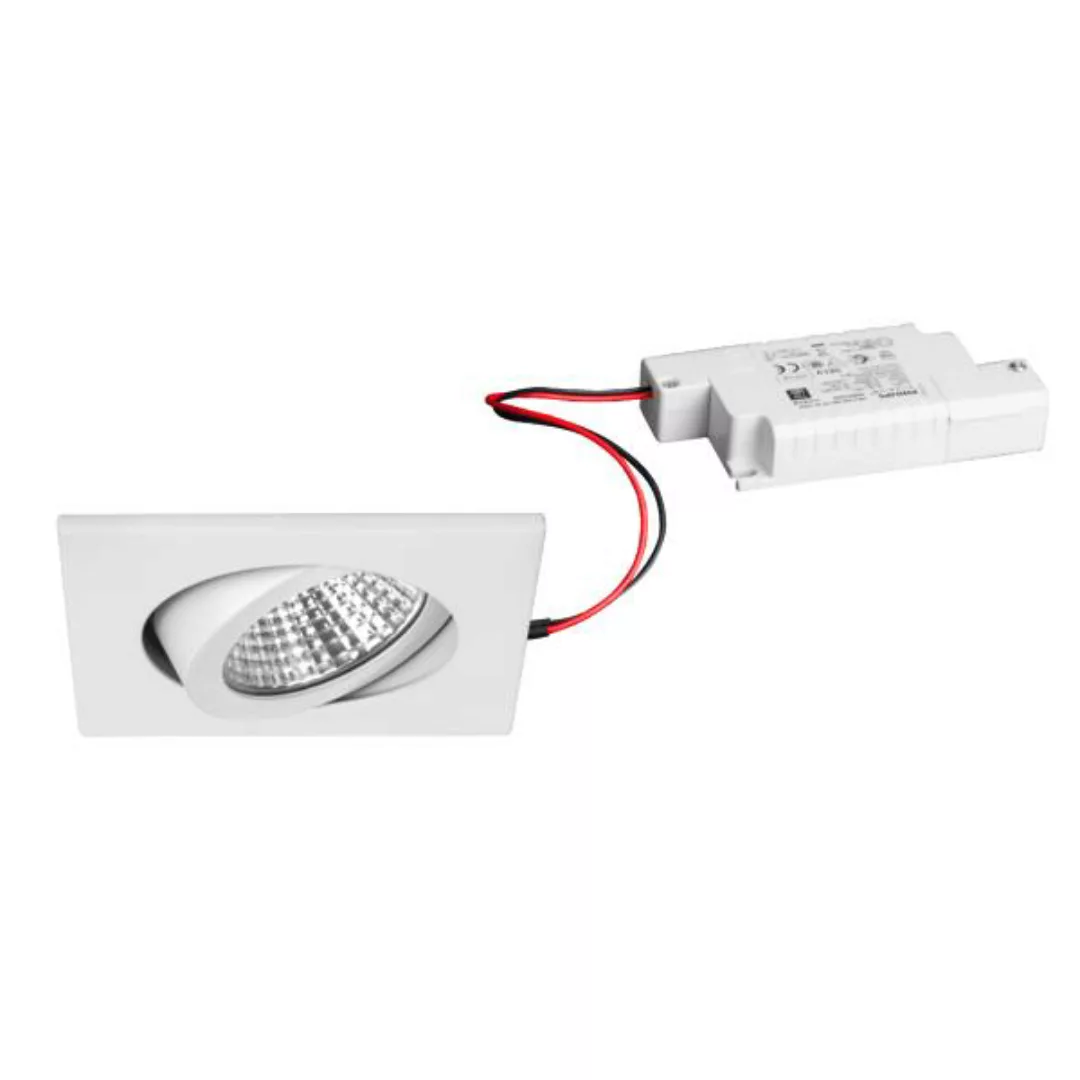 Brumberg LED-Einbaustrahler 7W 230V quadratisch weiß - 39262073 günstig online kaufen