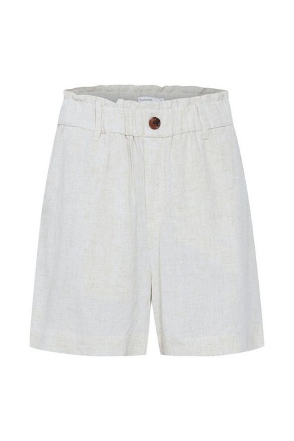 b.young Shorts BYJOHANNA SHORTS - 20809934 Shorts aus Leinenmix mit Ripp-Bu günstig online kaufen