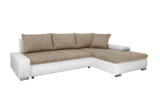 Beautysofa Polsterecke Teo, L-Form Ecke Spfa Relaxcouch, Polsterecke mit Sc günstig online kaufen