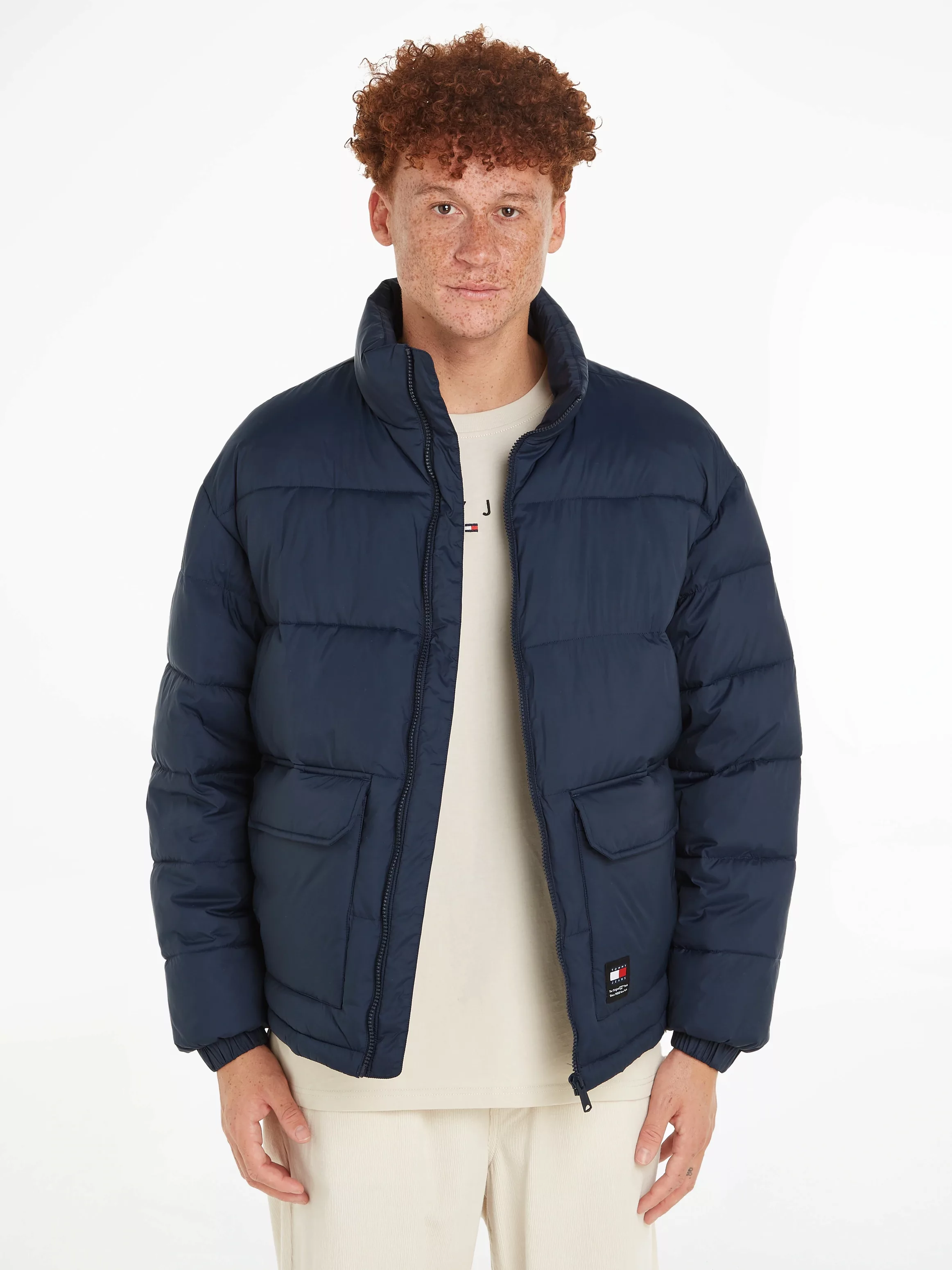 Tommy Jeans Steppjacke mit hohem Stehkragen günstig online kaufen