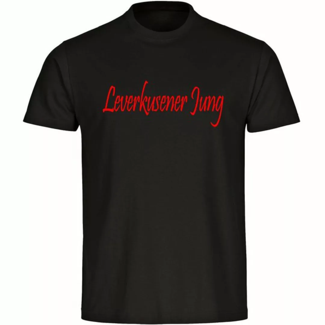 multifanshop T-Shirt Herren Leverkusen - Leverkusener Jung - Männer günstig online kaufen