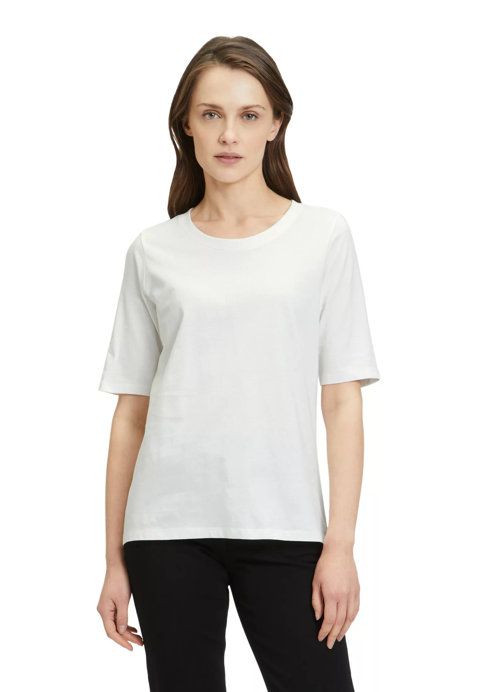 Betty Barclay Kurzarmshirt "Betty Barclay Basic Shirt mit Rundhalsausschnit günstig online kaufen