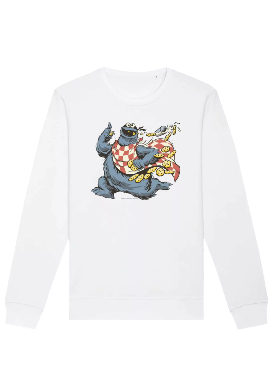 F4NT4STIC Sweatshirt "Sesamstraße Cookie Monster Thief", Premium Qualität günstig online kaufen