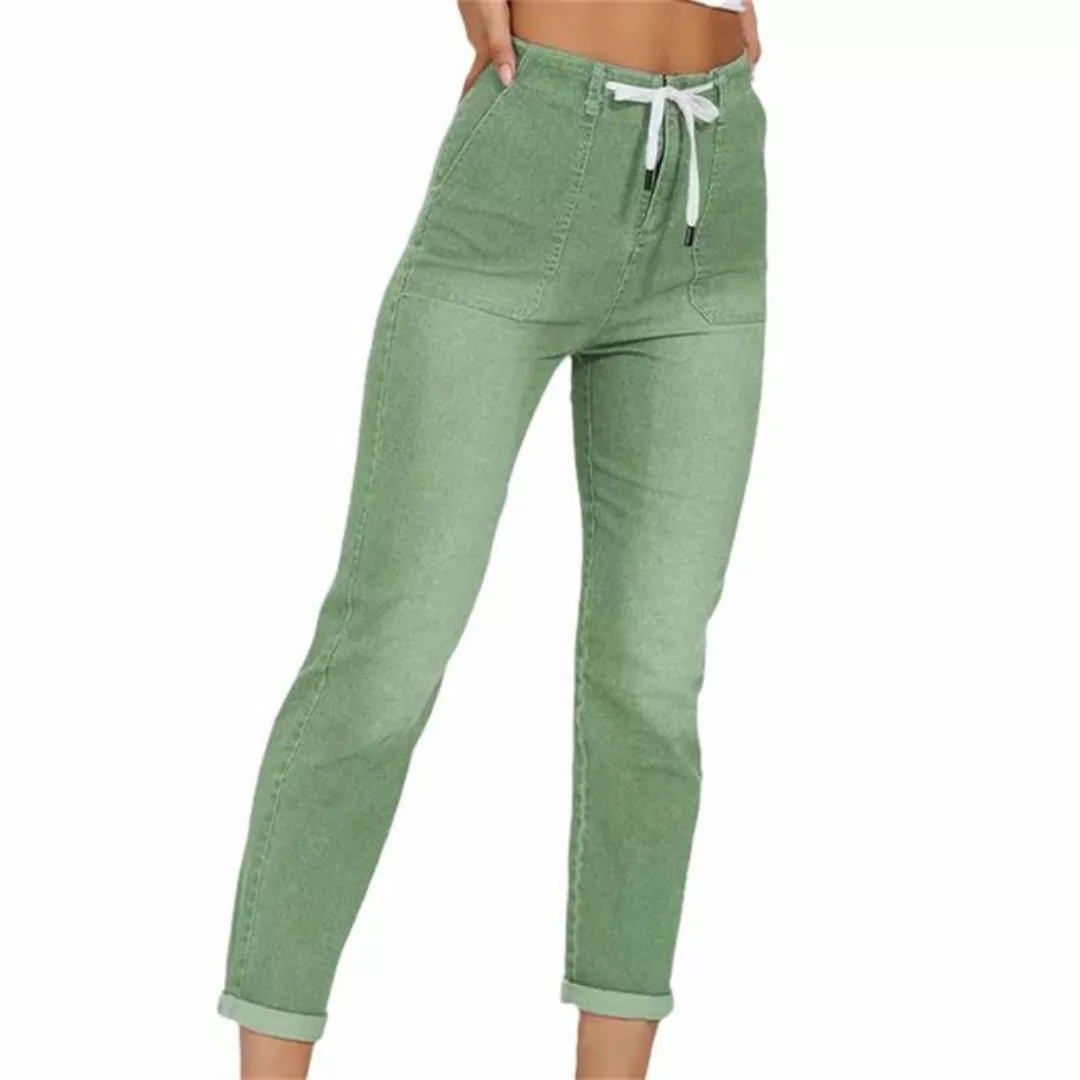 AFAZ New Trading UG Loose-fit-Jeans Lockere, elastische, lässige, gerade Ho günstig online kaufen