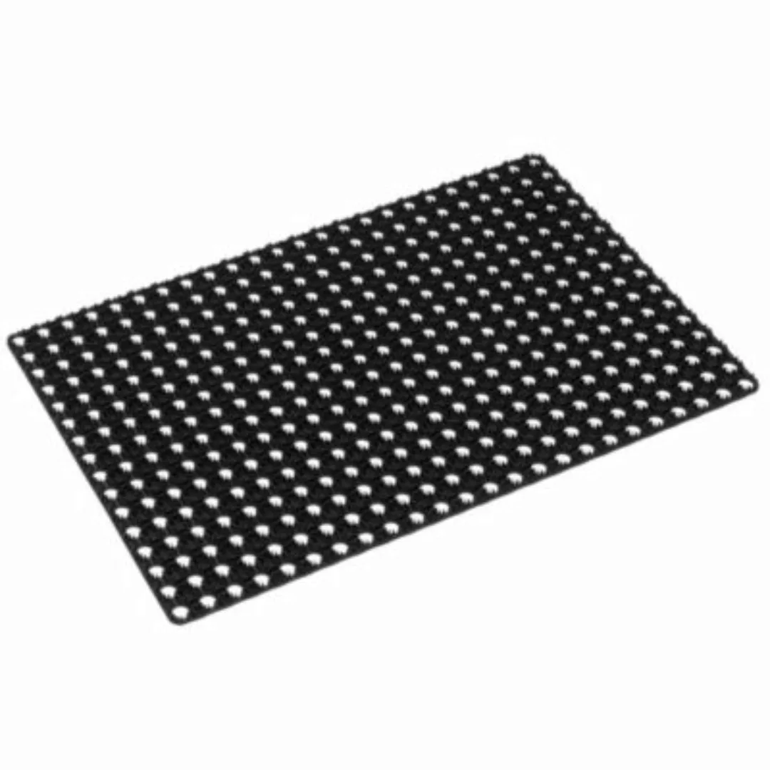 Pergamon Fußmatte Sauberlauf Gummimatte Swing Fußmatten schwarz Gr. 40 x 60 günstig online kaufen