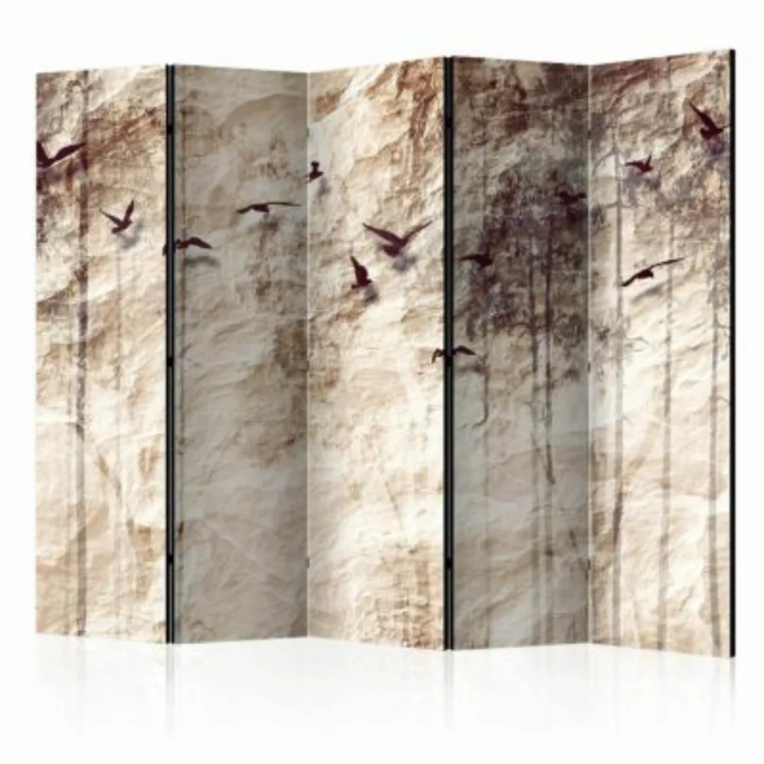 artgeist Paravent Paper Nature II [Room Dividers] sand Gr. 225 x 172 günstig online kaufen