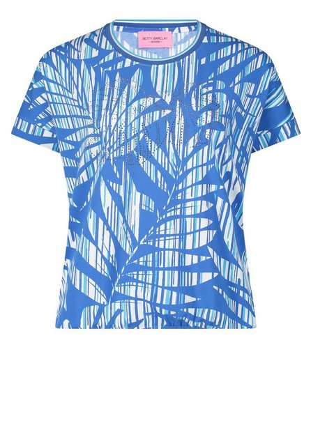 Betty Barclay T-Shirt Shirt Kurz 1/2 Arm, Blue/White günstig online kaufen