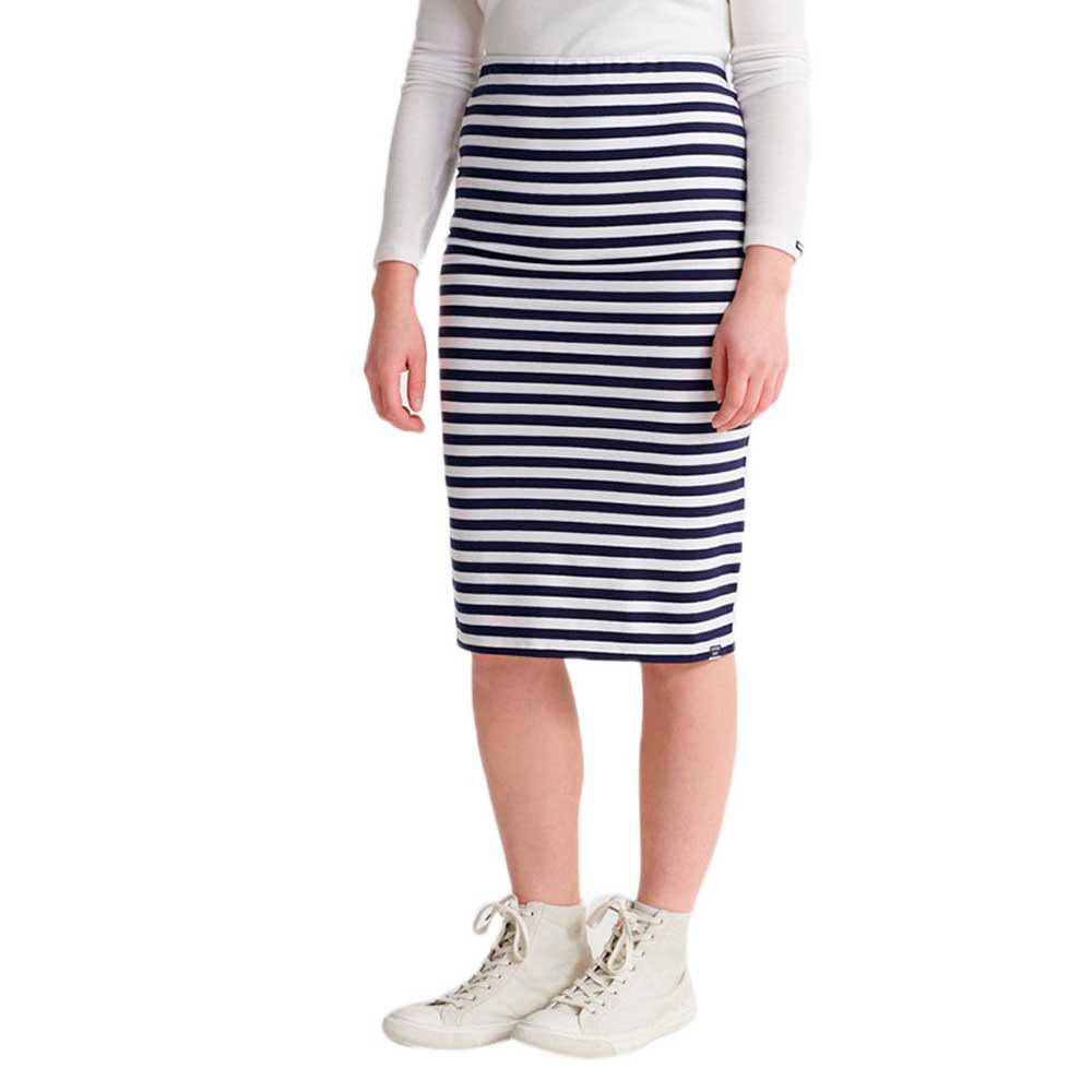 Superdry Summer Pencil Rock 2XS Navy Stripe günstig online kaufen