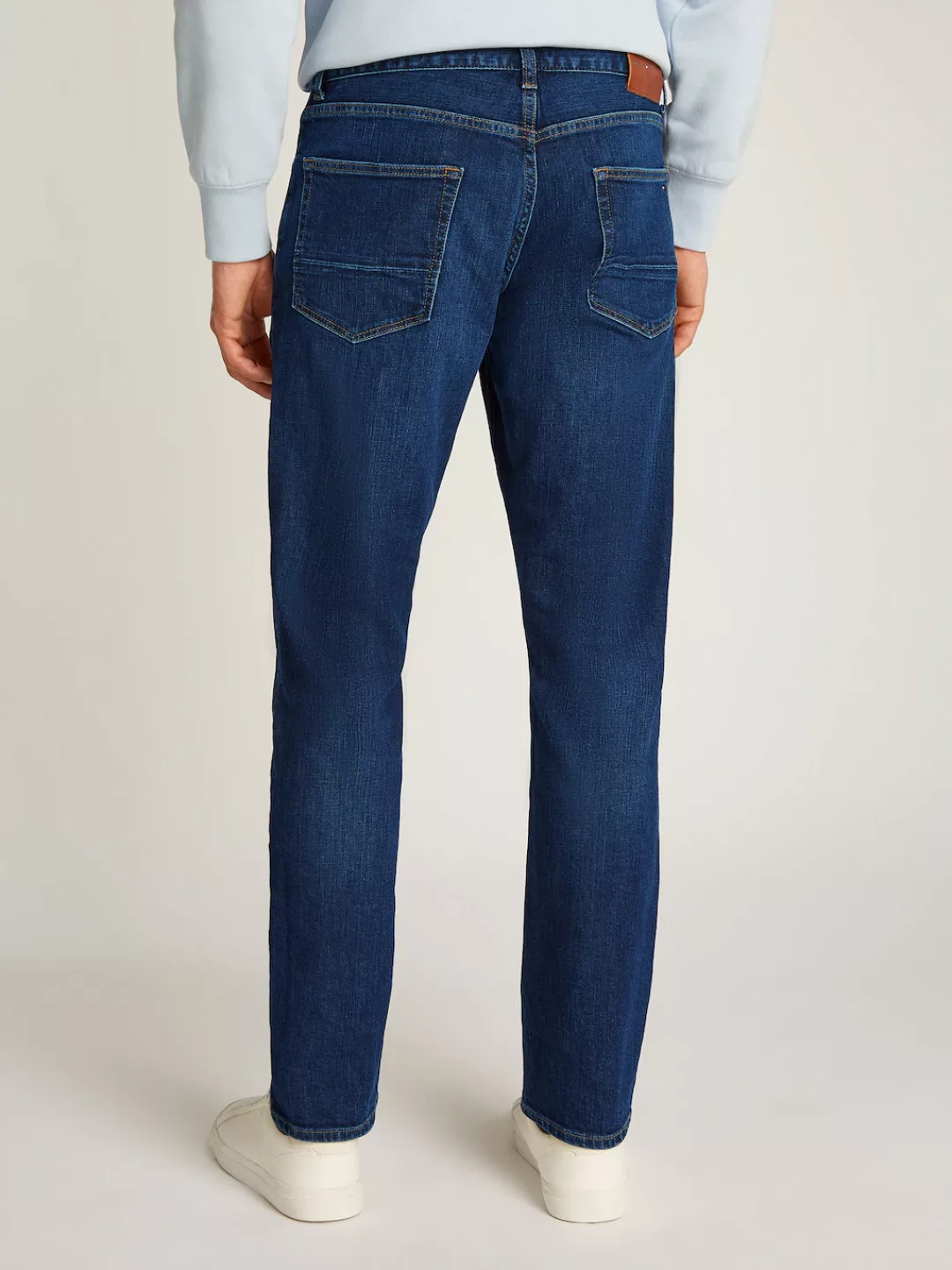 Tommy Hilfiger Straight-Jeans, in blauer Waschung günstig online kaufen