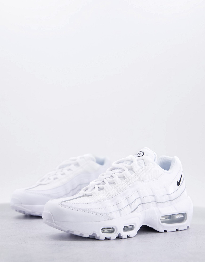 Nike Air Max 95 – Sneaker in Triple-Weiß günstig online kaufen