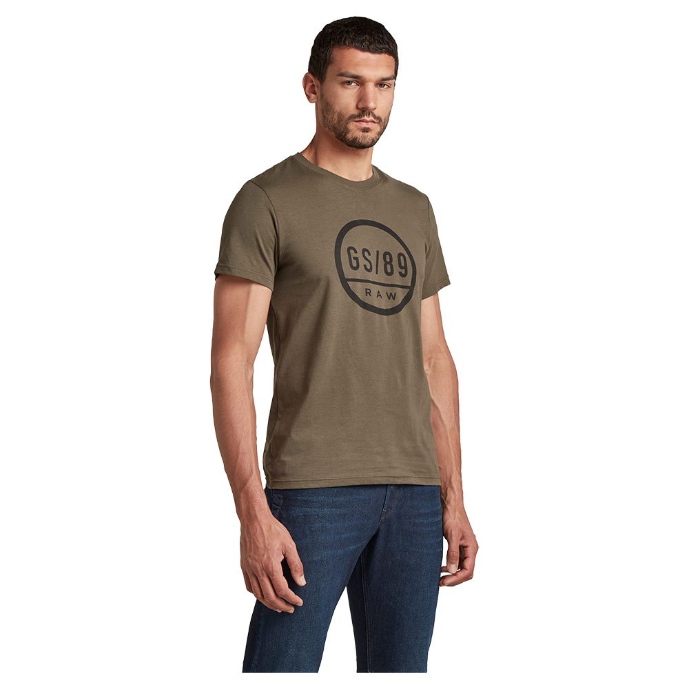 G-star Gs89 Graphic Kurzarm Rundhalsausschnitt T-shirt L Combat günstig online kaufen