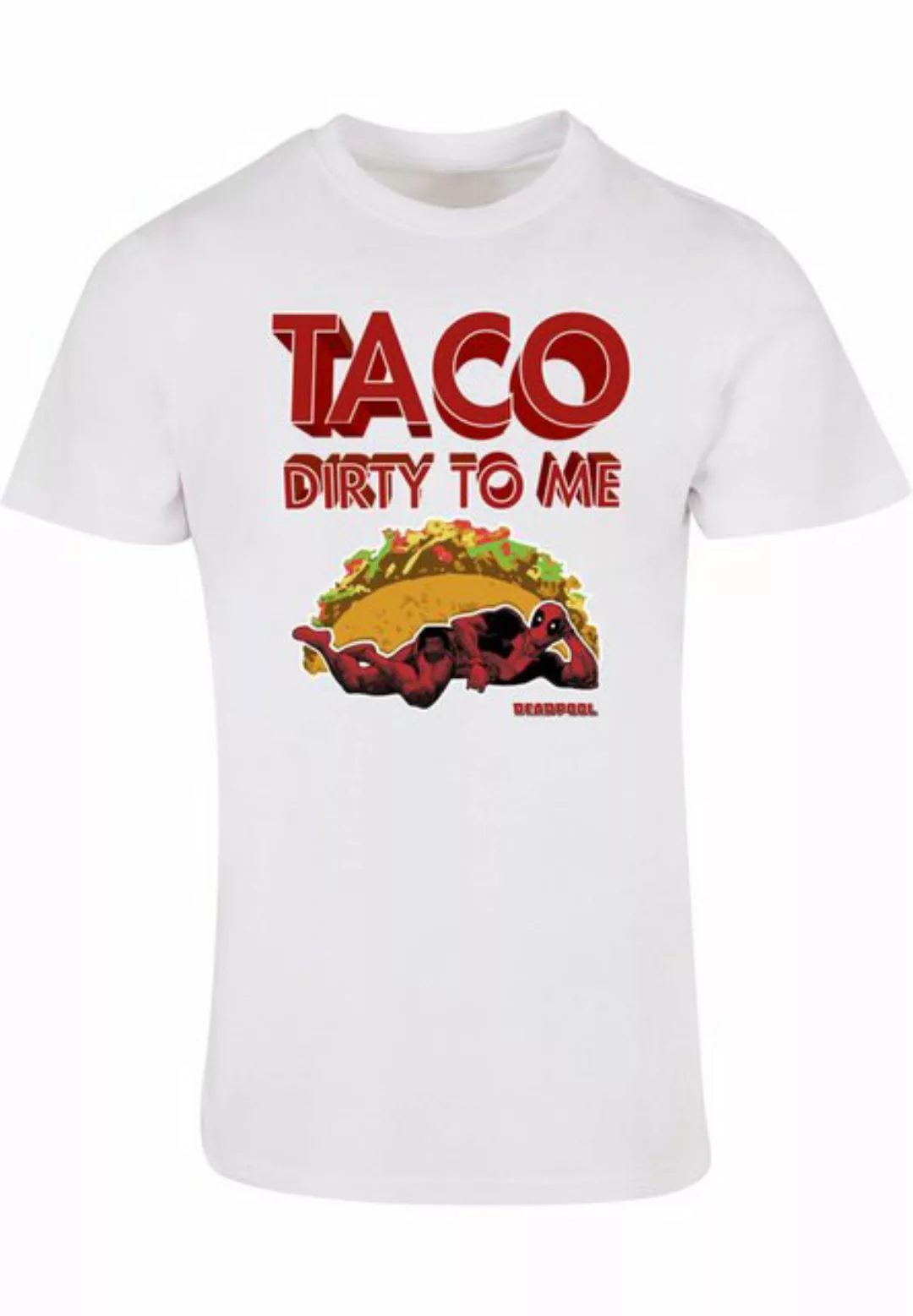 ABSOLUTE CULT T-Shirt ABSOLUTE CULT Herren Deadpool - Taco Dirty To Me T-Sh günstig online kaufen