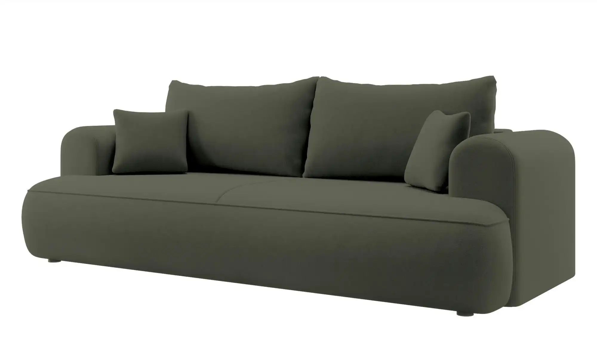 Selsey Einzelsofa mit Schlaffunktion Ovo ¦ grün ¦ Maße (cm): B: 250 H: 92 P günstig online kaufen