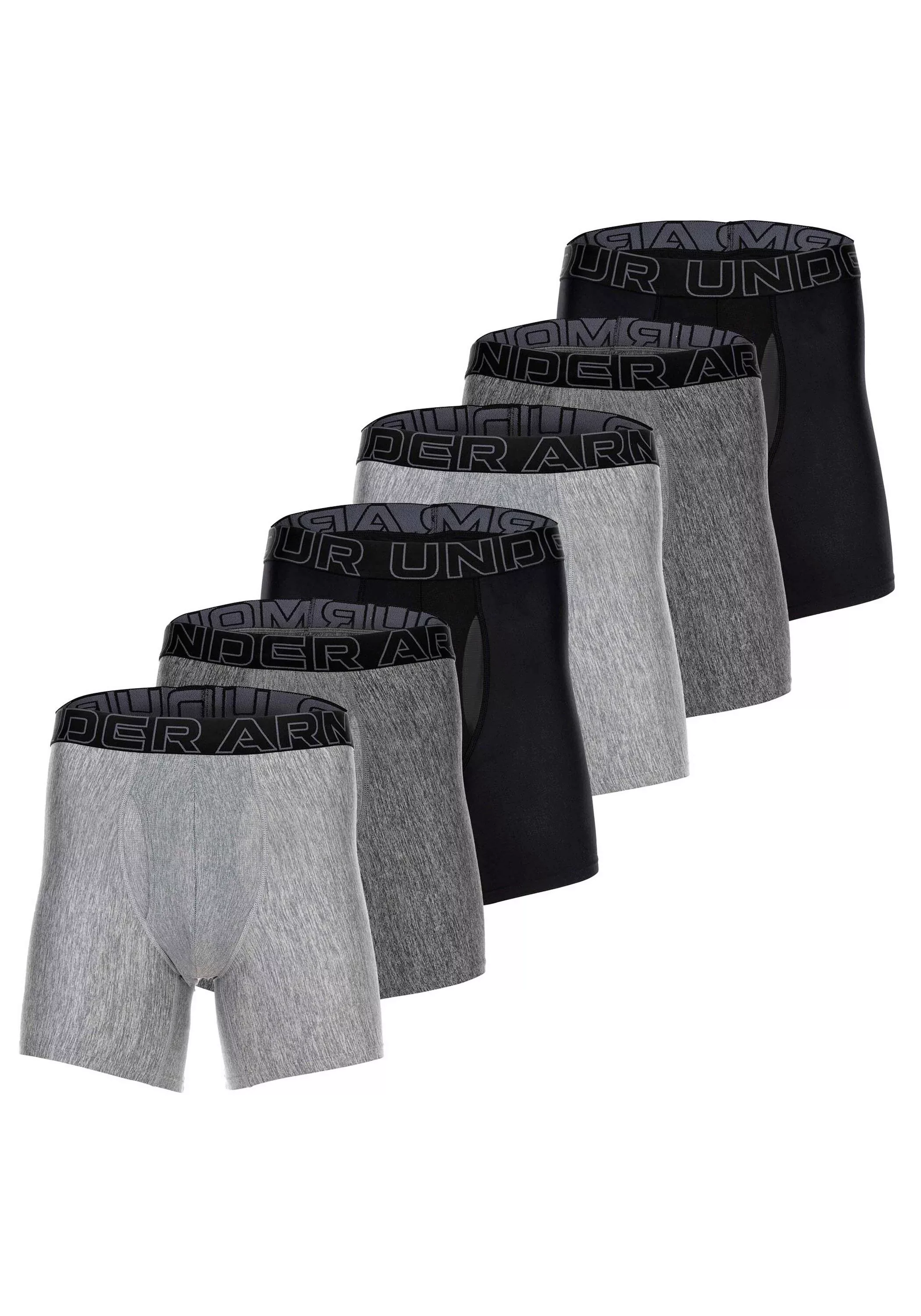 Under Armour Boxershorts "Boxershort UA PERFORMANCE TECH - SOLID 6 IN 6PK 6 günstig online kaufen