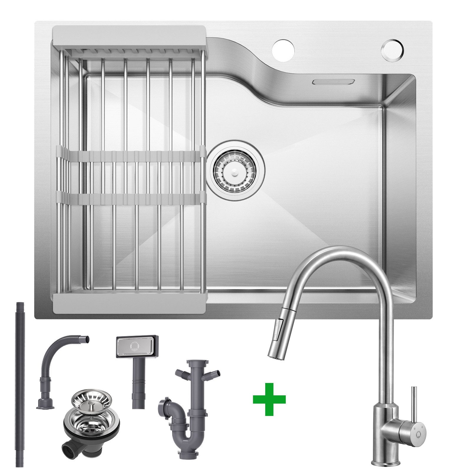CECIPA MAX Küchenspüle 60/45 cm Einbauspüle günstig online kaufen