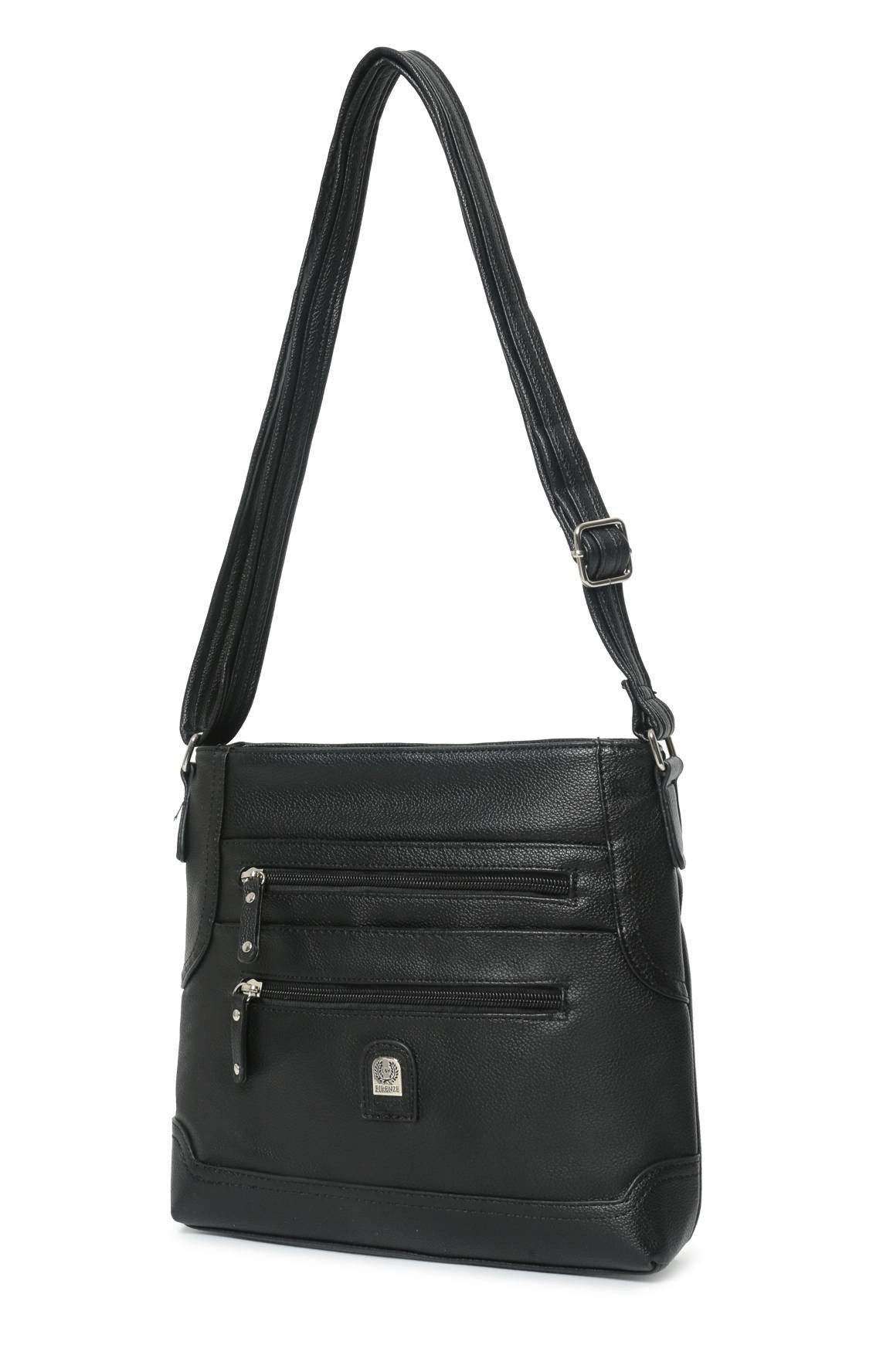 ITALYSHOP24 Schultertasche Damen Tasche Umhängetasche CrossBody günstig online kaufen