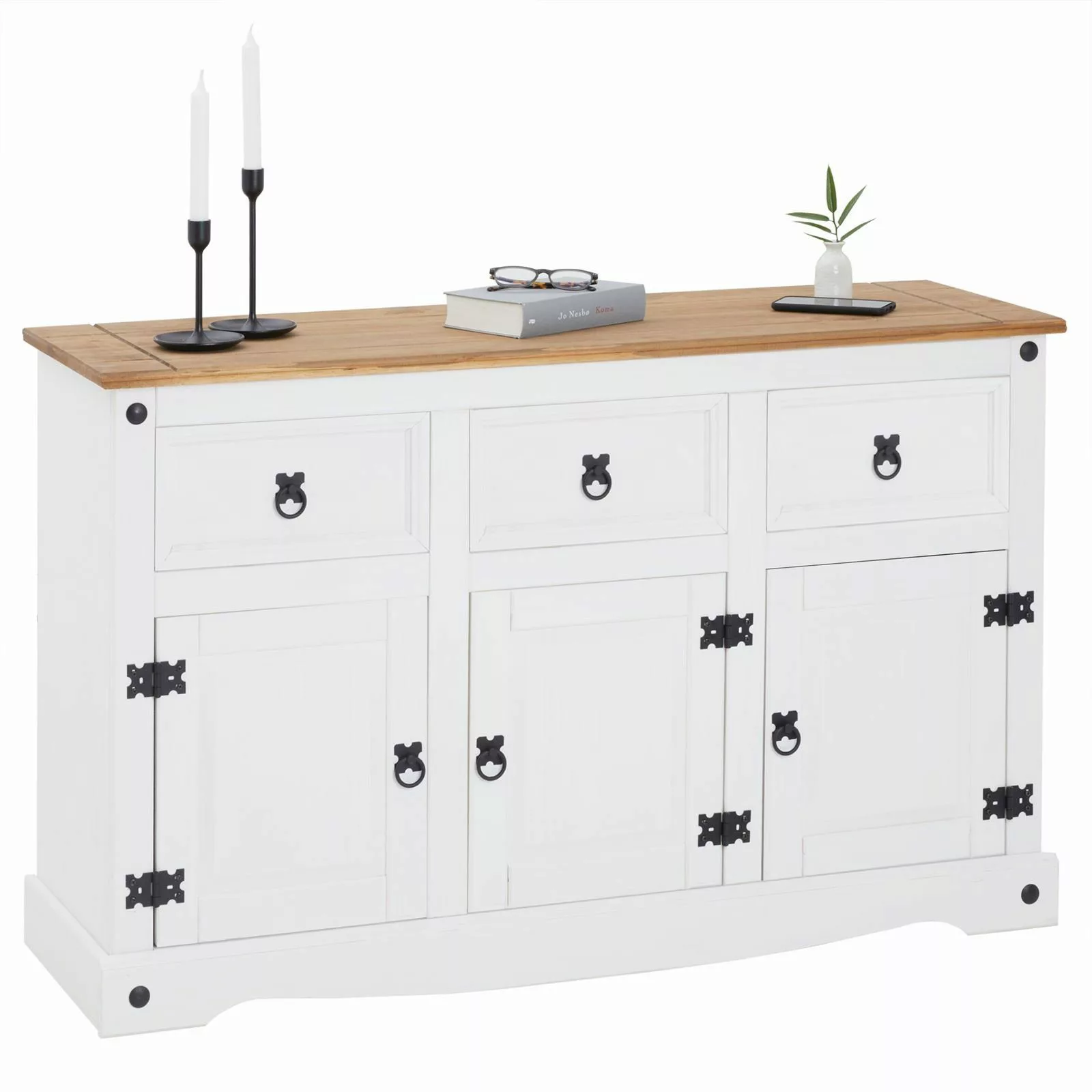 CARO-Möbel Sideboard CAMPO, Sideboard Kommode Highboard günstig online kaufen