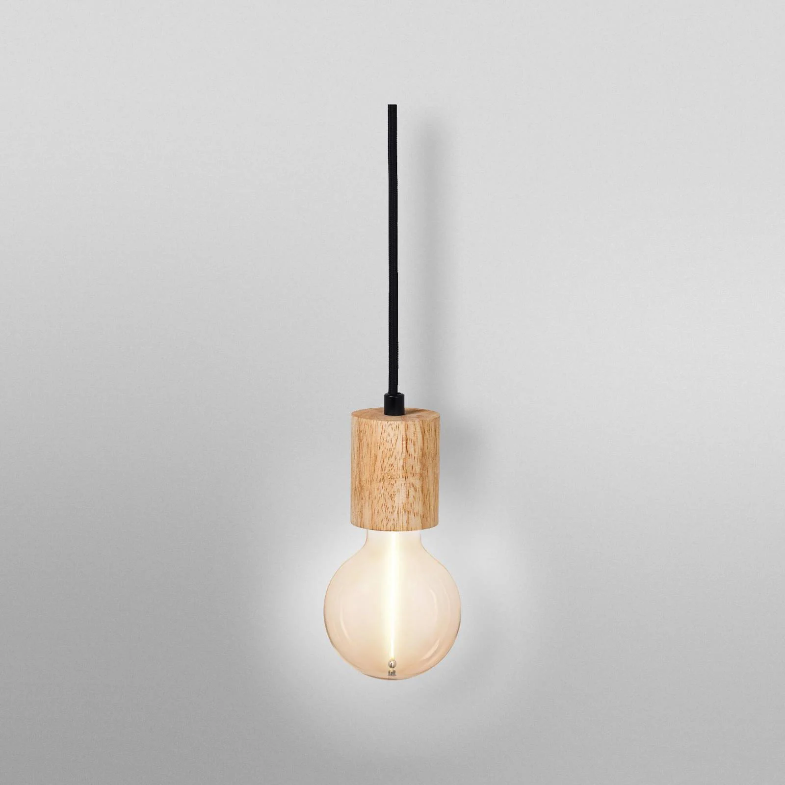 OSRAM Hängeleuchte VINTAGE 1906 CYLINDER, Holz, Ø 10 cm, E27 günstig online kaufen