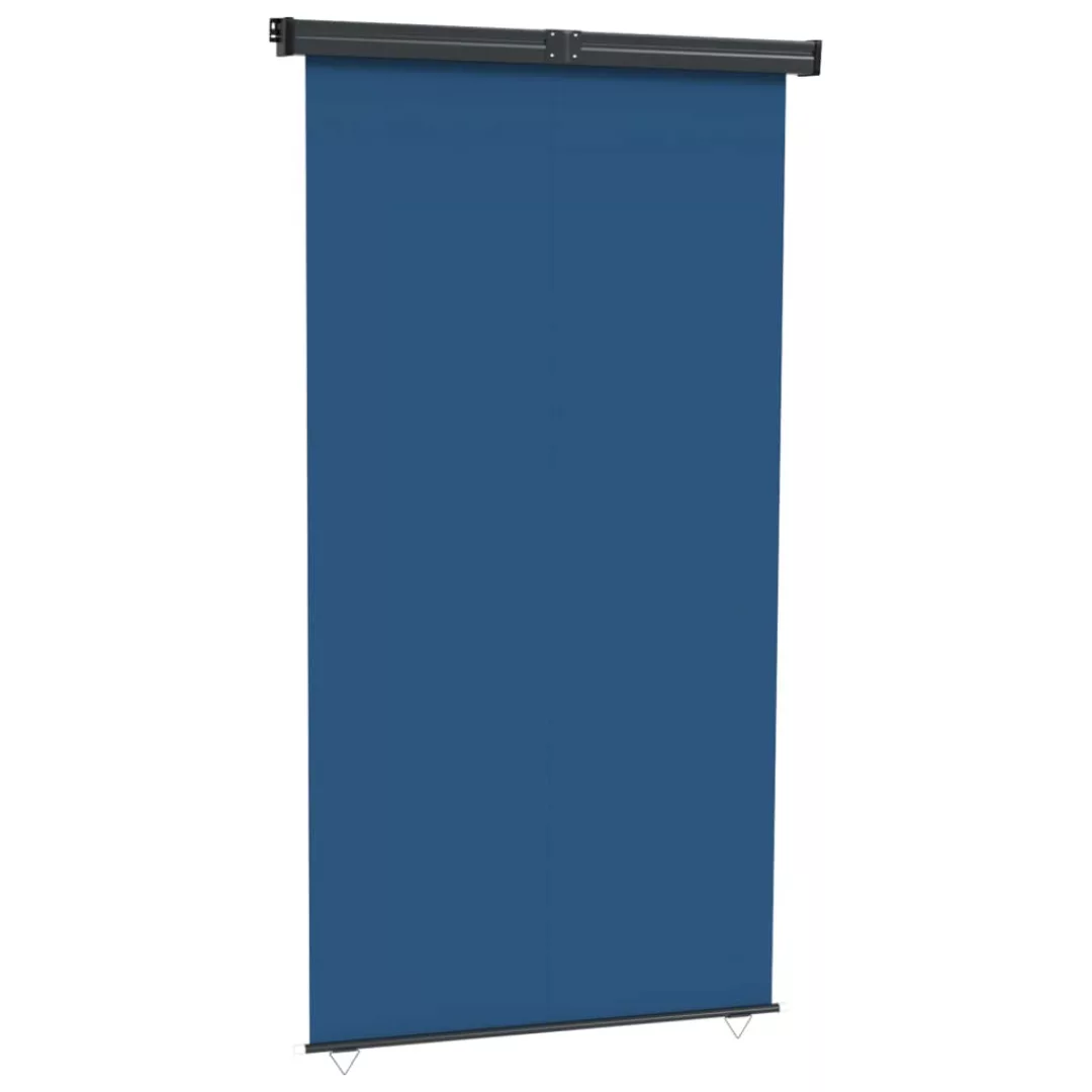 Balkon-seitenmarkise 170x250 Cm Blau günstig online kaufen
