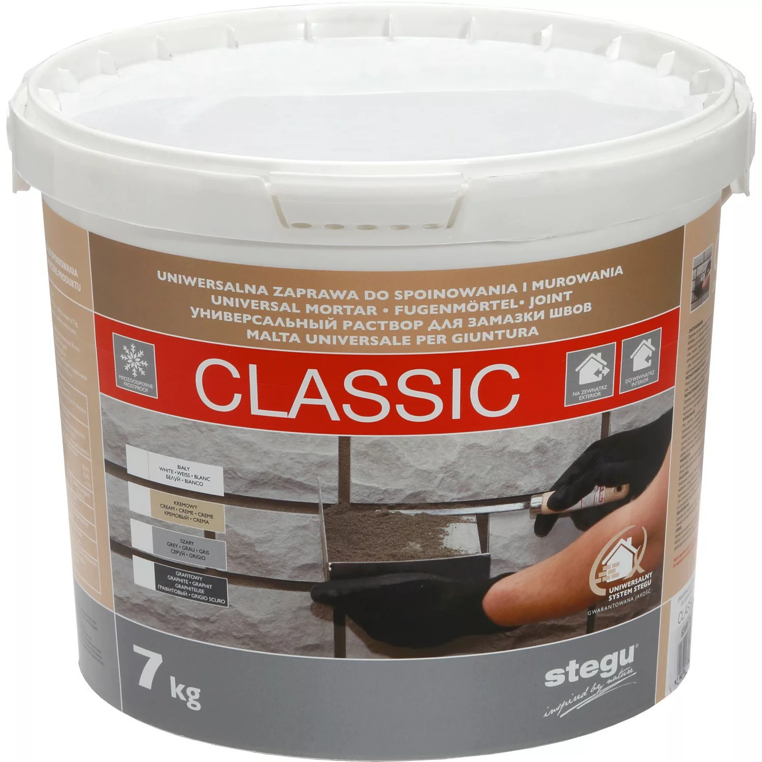 Stegu Fugenmörtel Classic Cream 7 kg günstig online kaufen