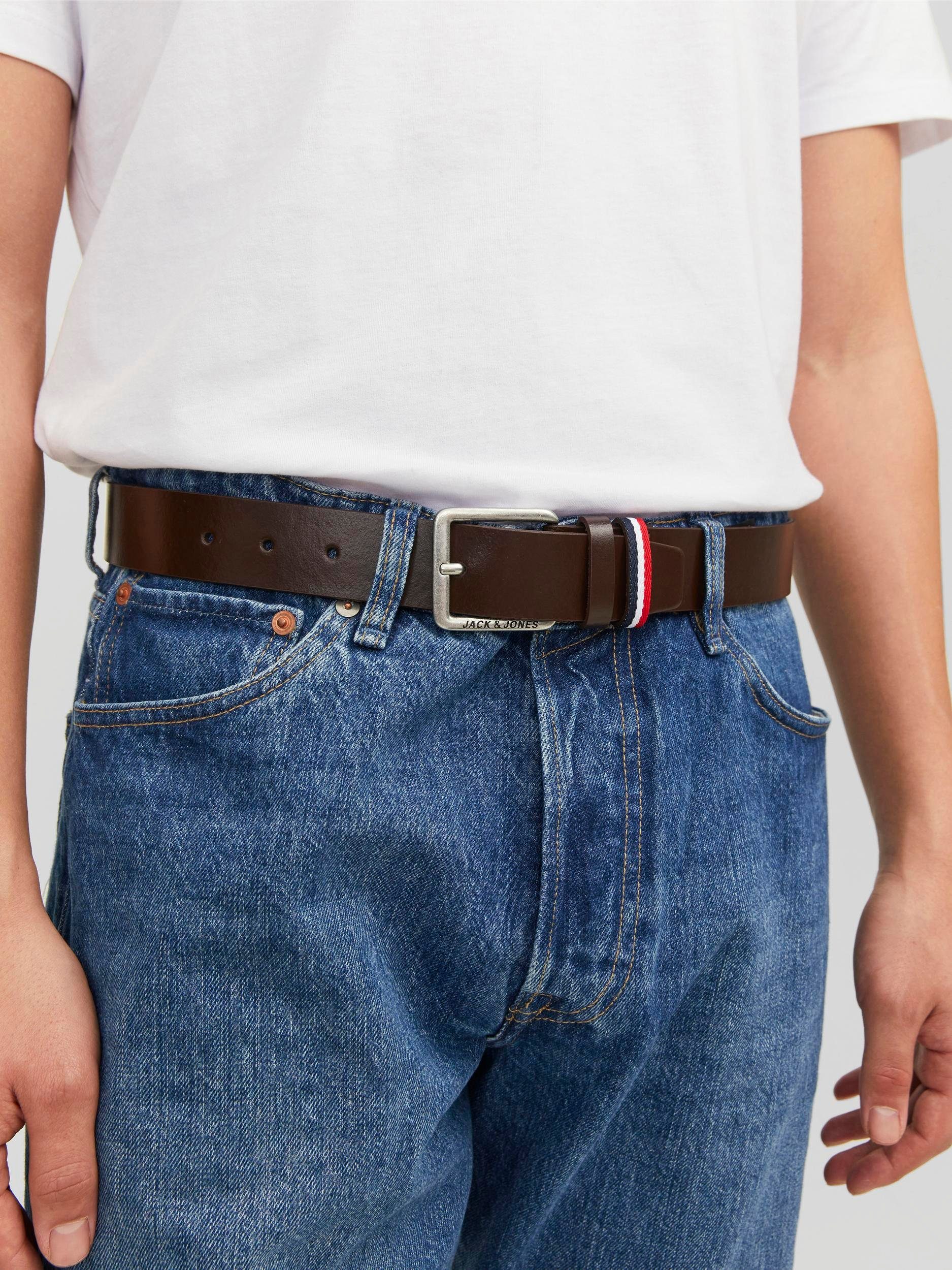 Jack & Jones Ledergürtel JACESPO BELT günstig online kaufen