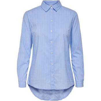 Jacqueline De Yong  Blusen CAMISA CLASICA AZUL MANGA LARGA MUJER JDY 151498 günstig online kaufen