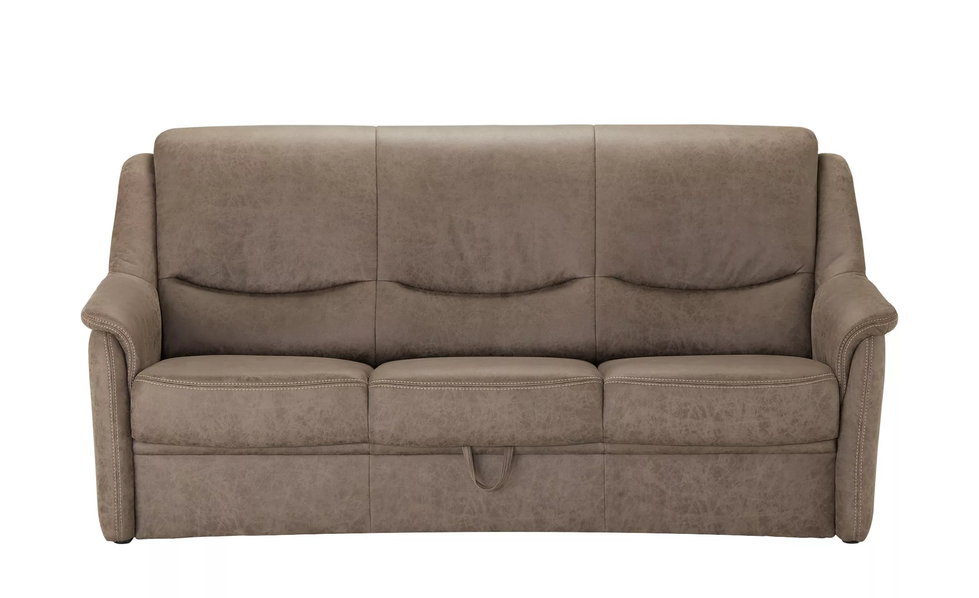 Vorziehsofa  Lech ¦ braun ¦ Maße (cm): B: 205 H: 99 T: 91.0 Polstermöbel > günstig online kaufen