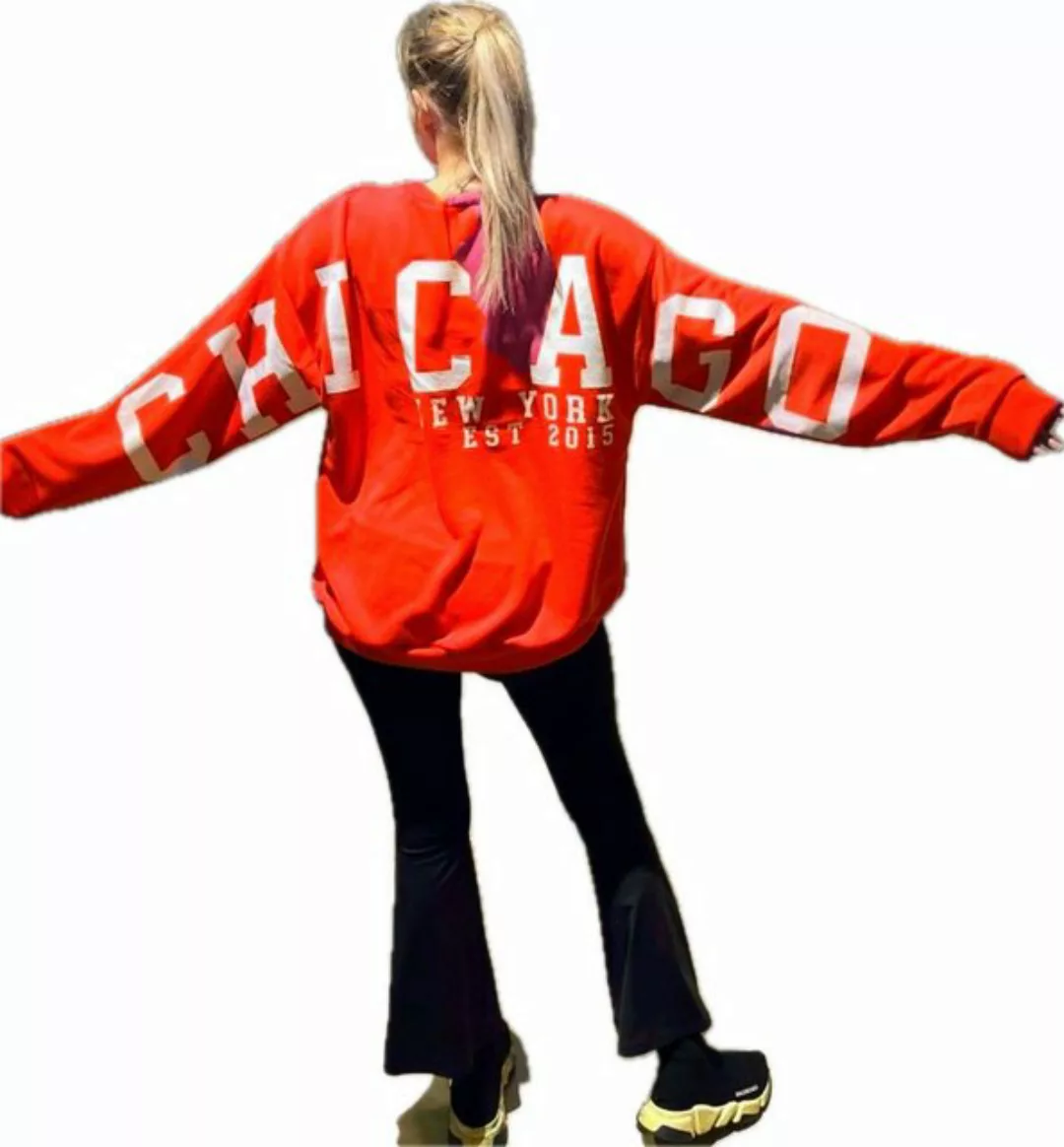 Worldclassca Longsweatshirt Worldclassca Oversized Sweatshirt CHICAGO Langa günstig online kaufen