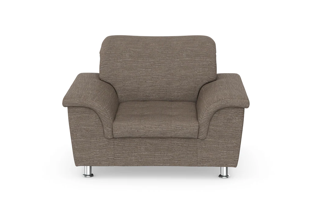 DOMO collection Sessel »Franzi, zeitlos & elegant, moderne Sitzheftung« günstig online kaufen