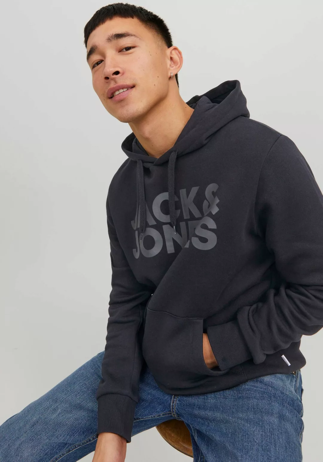 Jack & Jones Kapuzensweatshirt JJECORP LOGO SWEAT HOOD NOOS günstig online kaufen