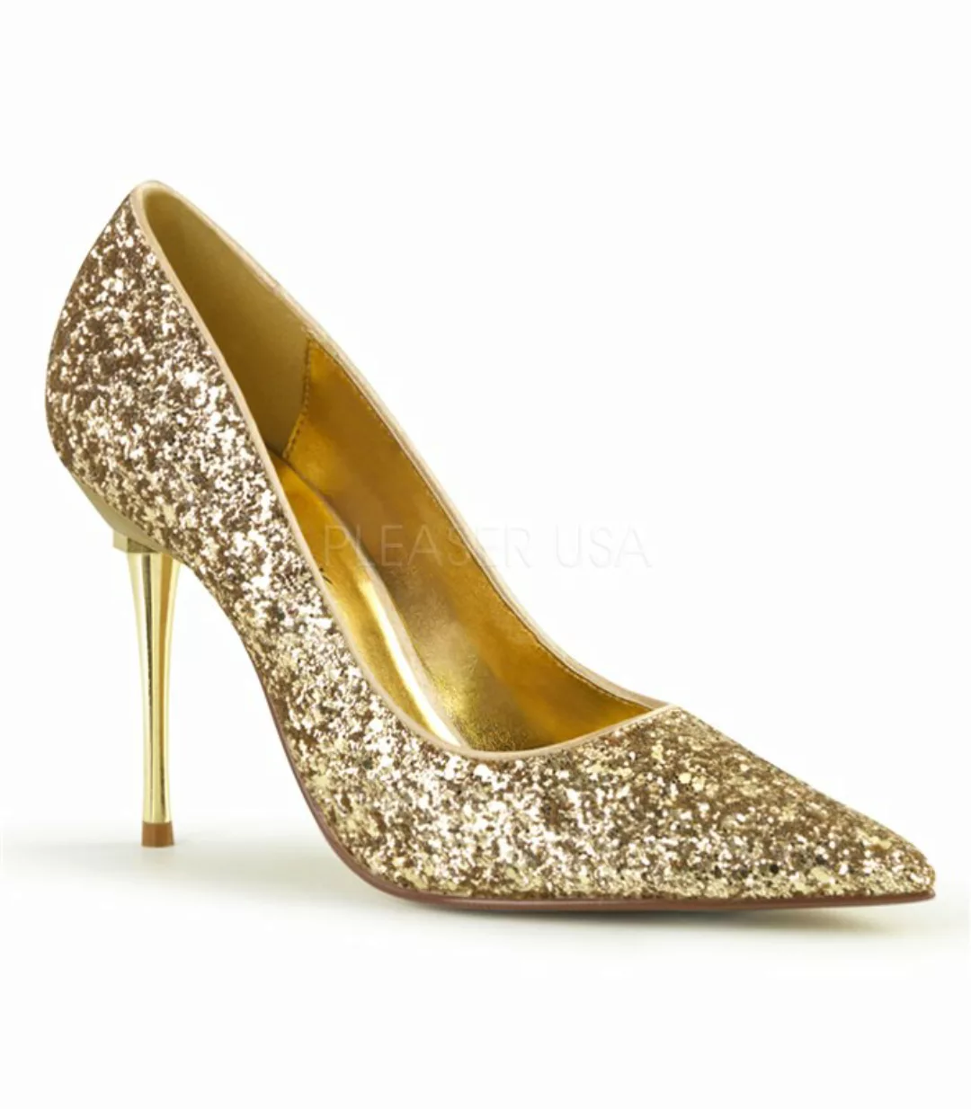 Stiletto Pumps APPEAL-20G - Glitter Gold (Schuhgröße: EUR 42) günstig online kaufen