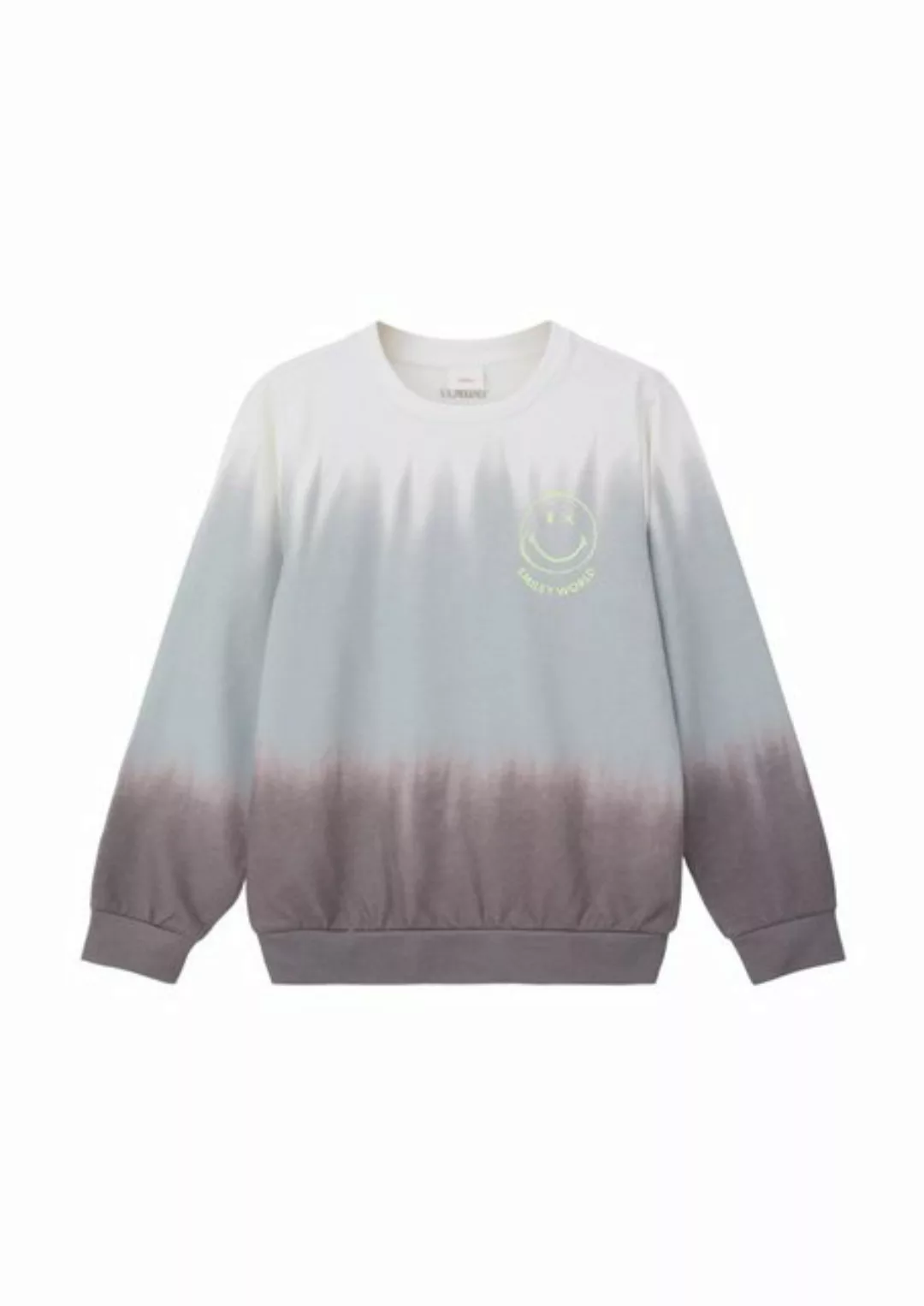 s.Oliver Junior Sweatshirt mit auffälligem Front- und Rückenprint günstig online kaufen