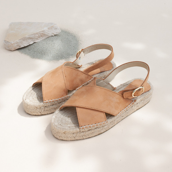 The Crossed Flat Espadrilles günstig online kaufen