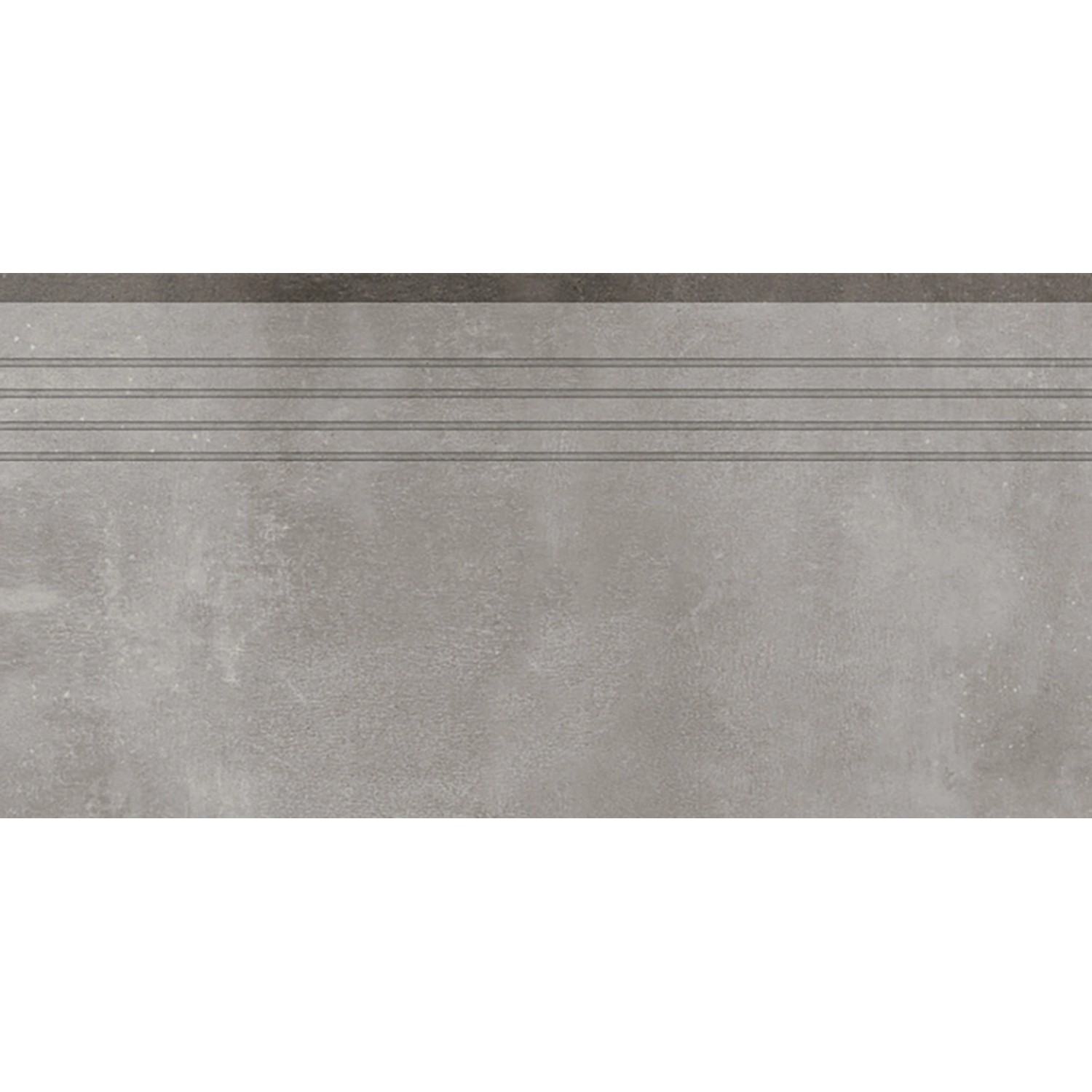 Trittstufe Denver Feinsteinzeug Glasiert Matt Grey 30 cm x 60 cm günstig online kaufen