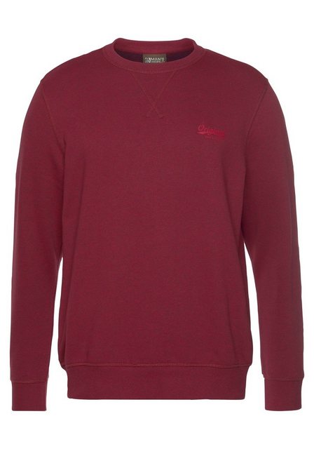 Man's World Sweatshirt Langarm, Basic-Stil, unifarben, Rundhalsausschnitt günstig online kaufen