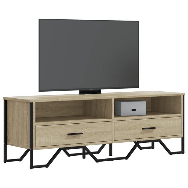 vidaXL Schrankmodule TV-Schrank Sonoma-Eiche 122x34x41 cm Holzwerkstoff günstig online kaufen