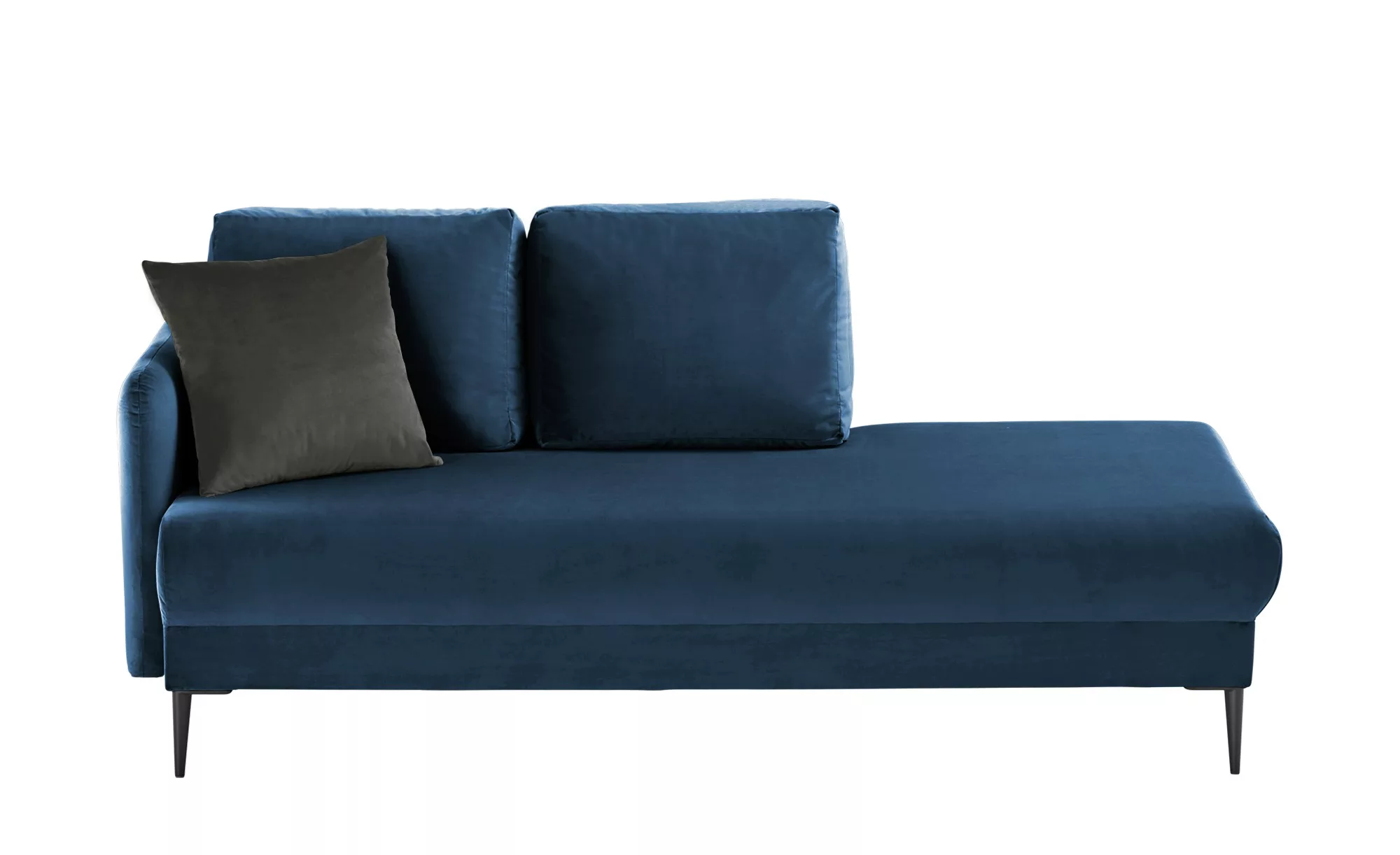 smart Ottomane  Olianna - blau - 190 cm - 90 cm - 88 cm - Polstermöbel > So günstig online kaufen